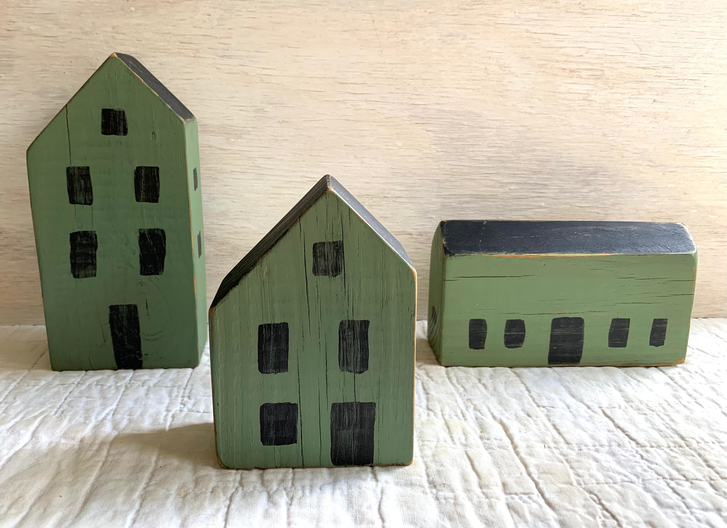 Ivy - Country Village Houses - Set of 3
