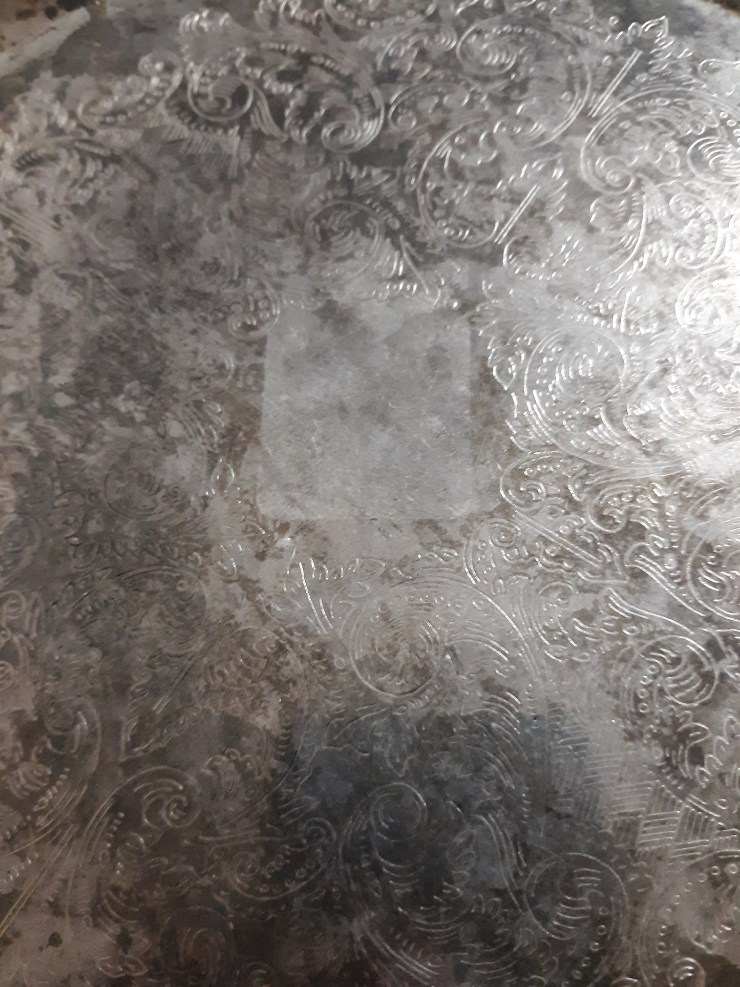 Vintage Silver Plate Tray / Platter