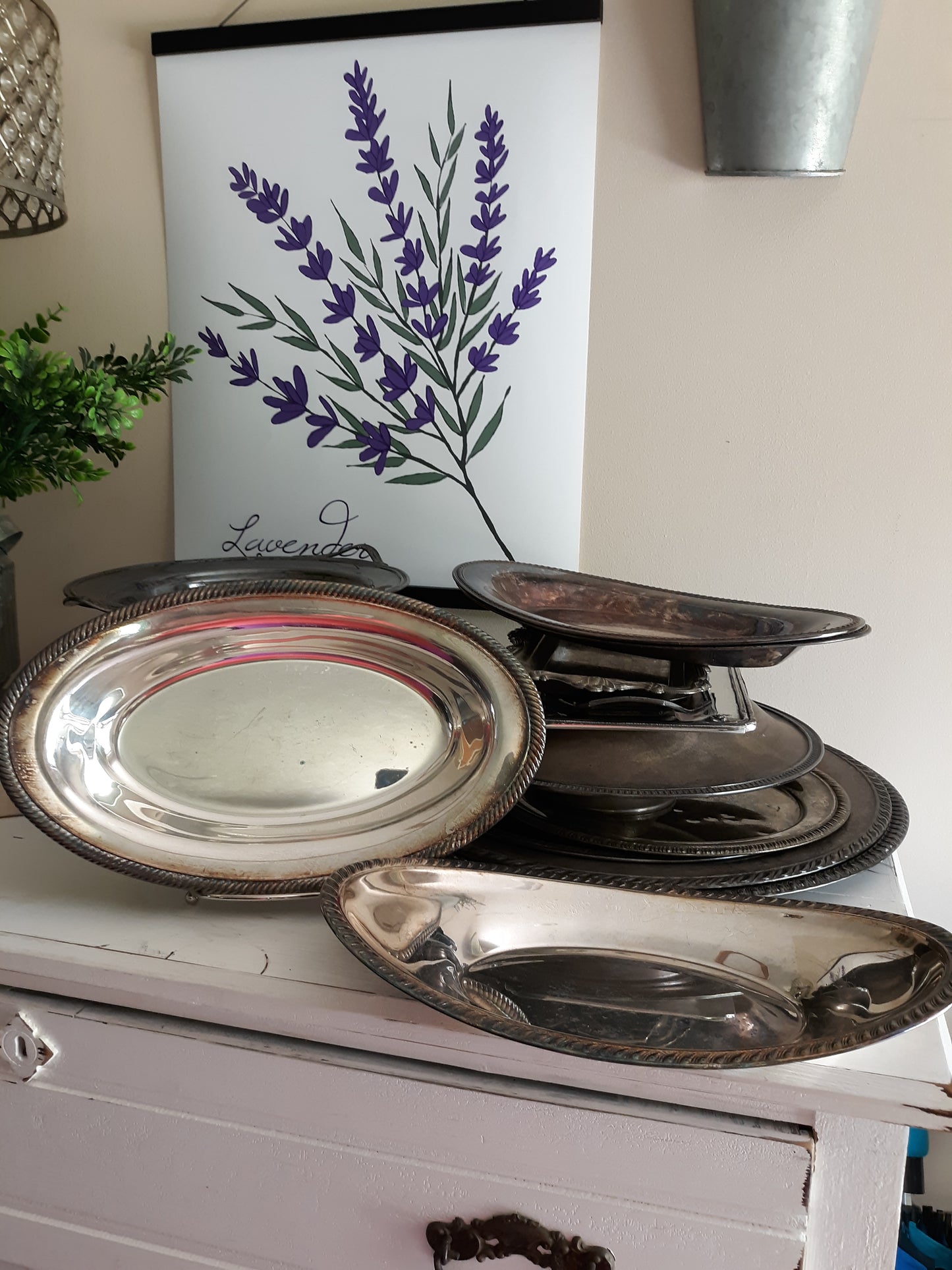 Vintage Silver Plated Trays / Platter