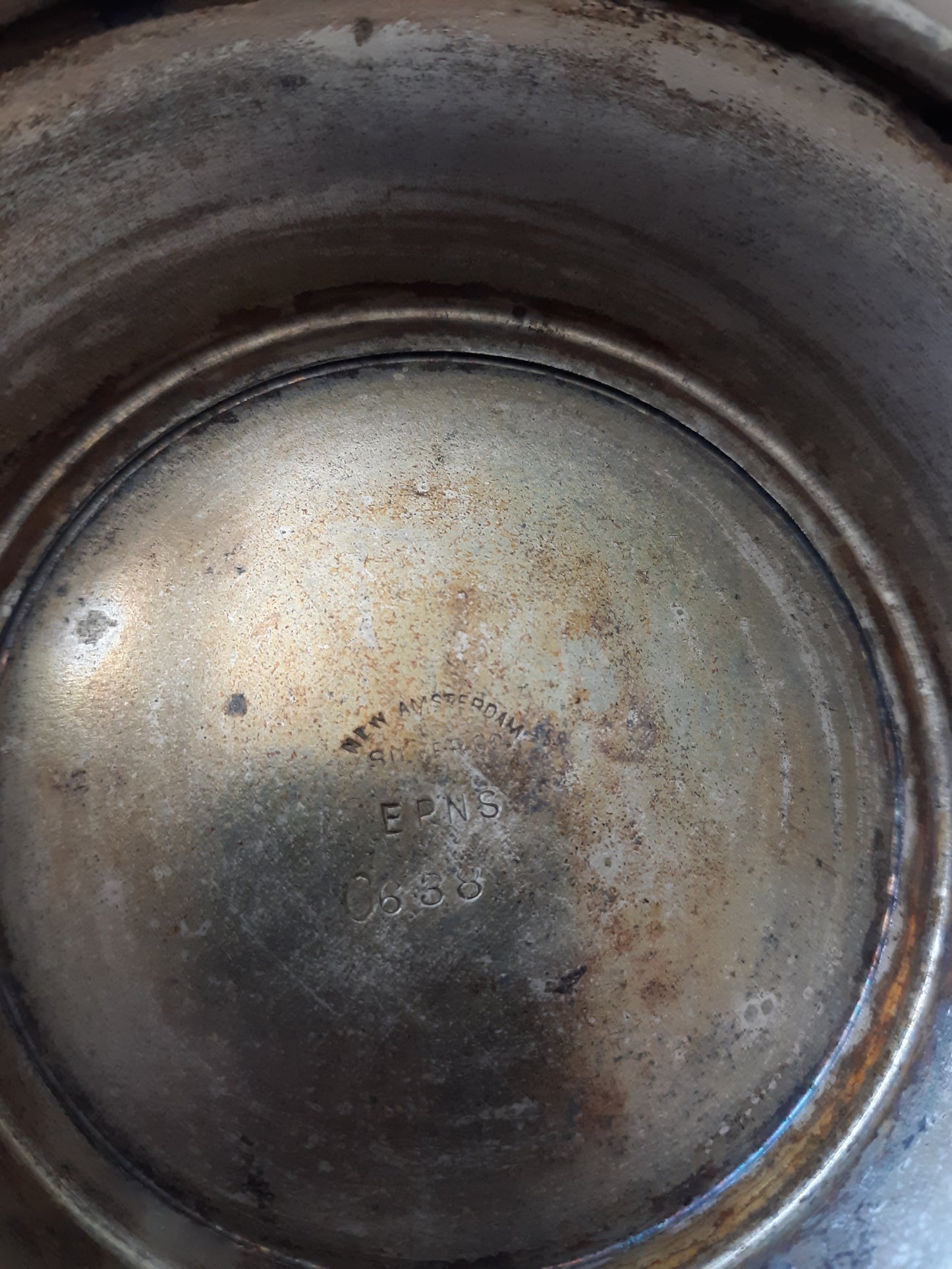 Vintage Silver Plated New Amsterdam Pedestal Bowl