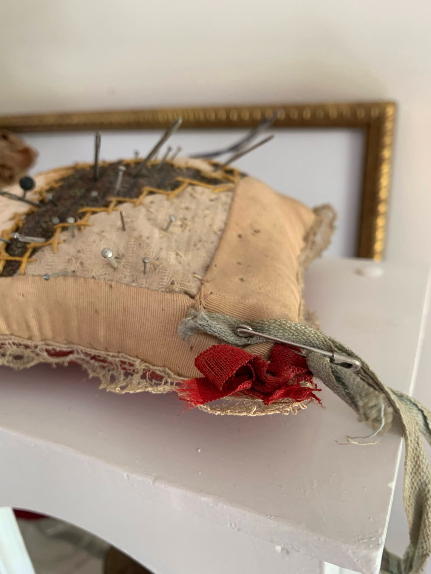 Crazy Quilt Pincushion