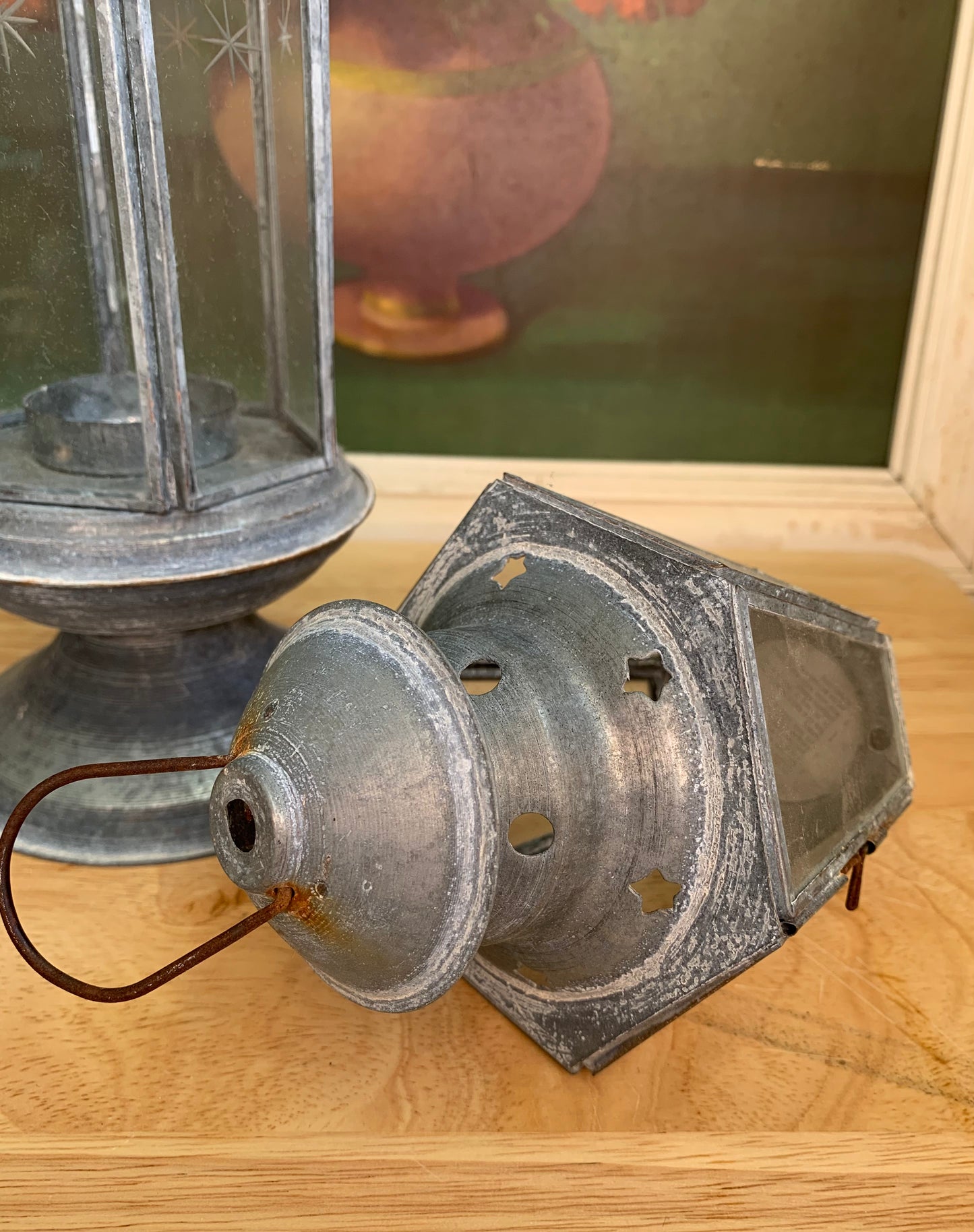 Vintage Lantern Candle Holders