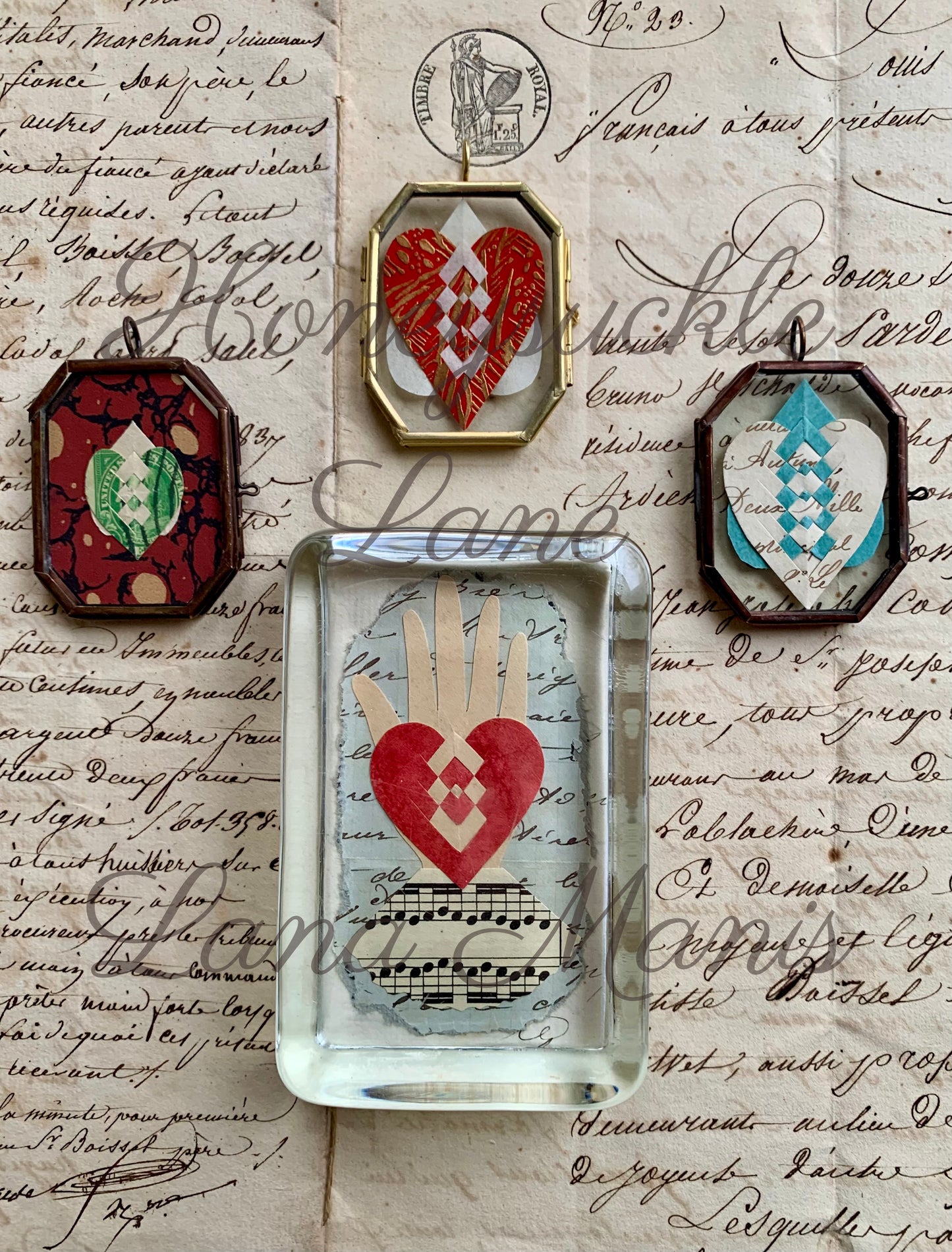 Gone, But Not Forgotten - Paperweight Love Token