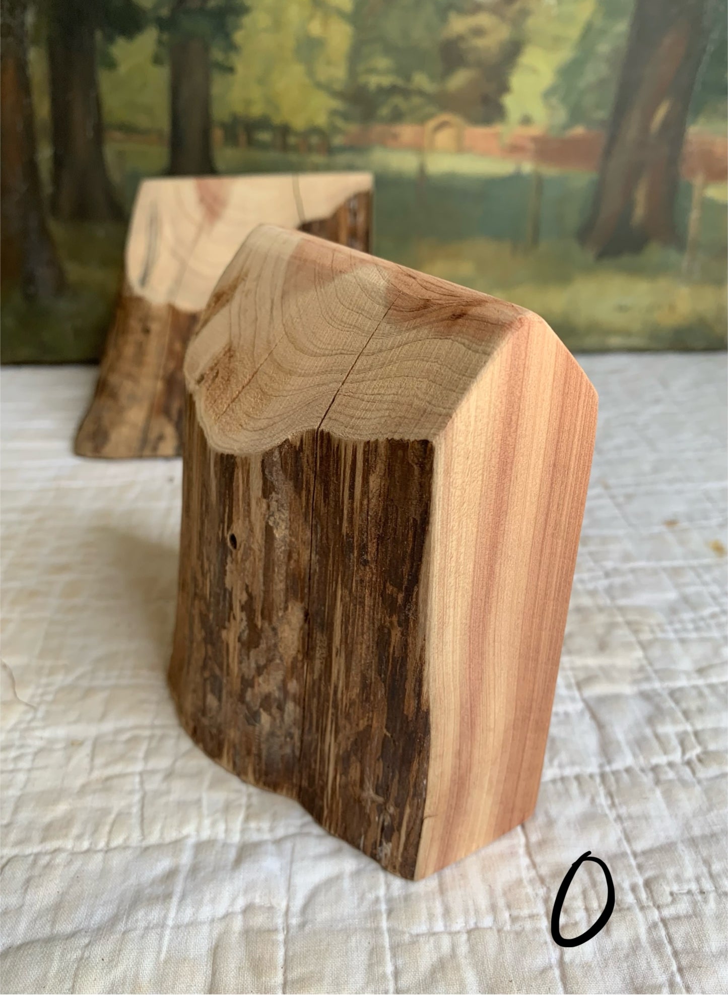 Natural Cedar - Fairy Village Houses
