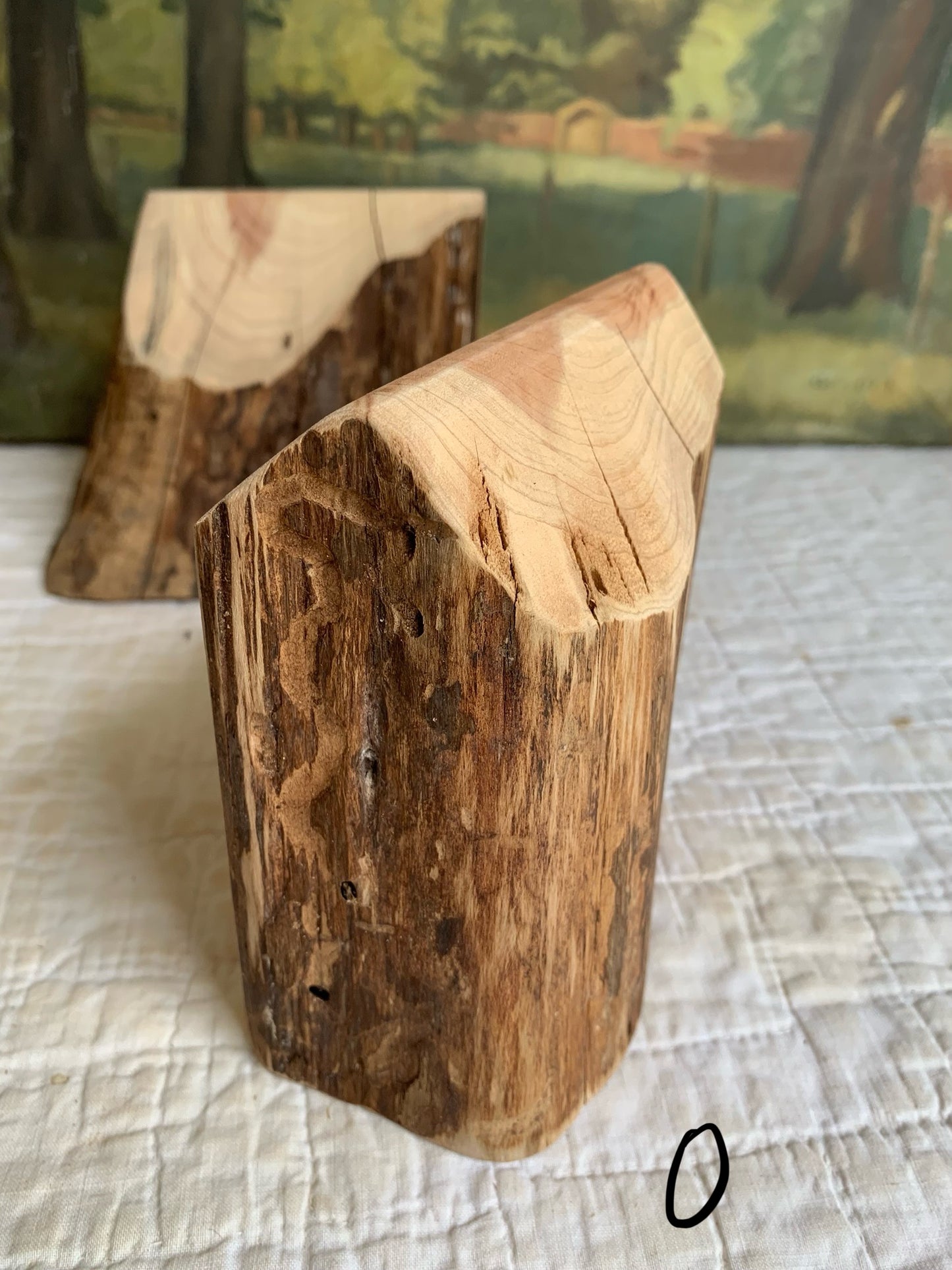 Natural Cedar - Fairy Village Houses