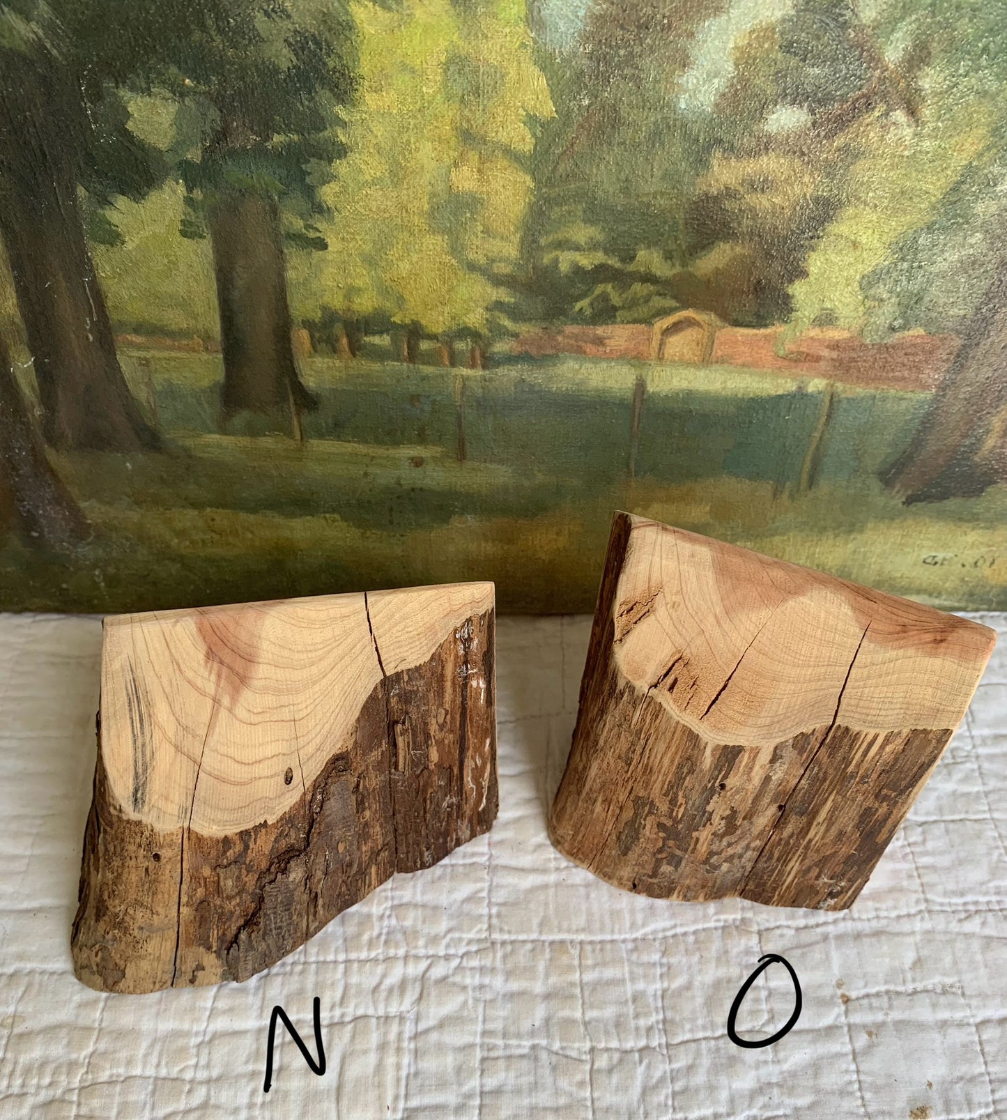 Natural Cedar - Fairy Village Houses