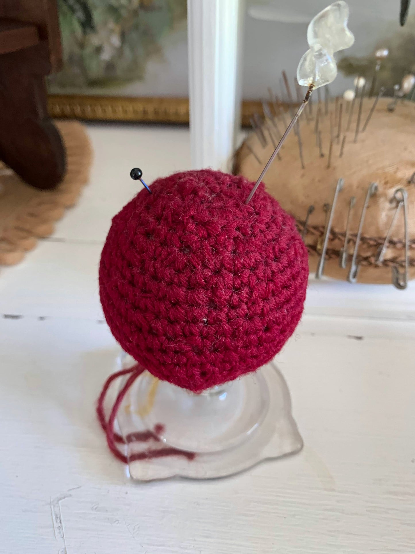 Petite Crochet Make Do Pincushion