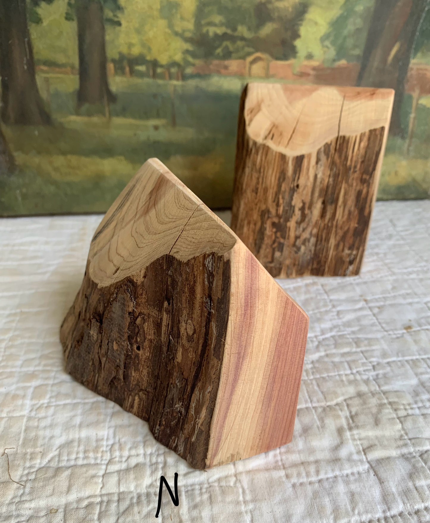 Natural Cedar - Fairy Village Houses