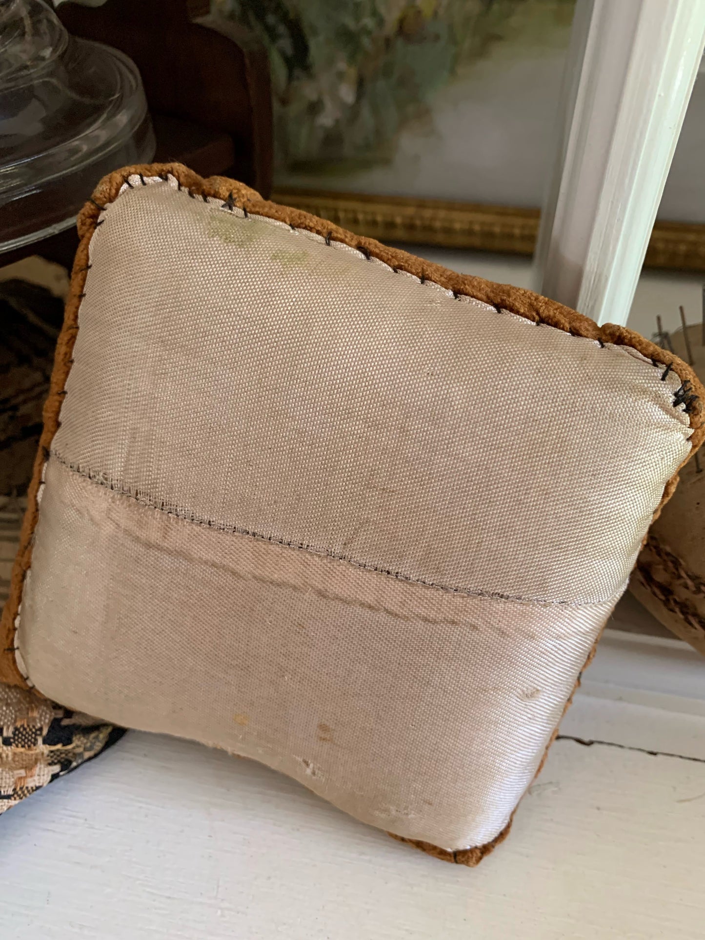 Old, Heavy, Velvet Pincushion
