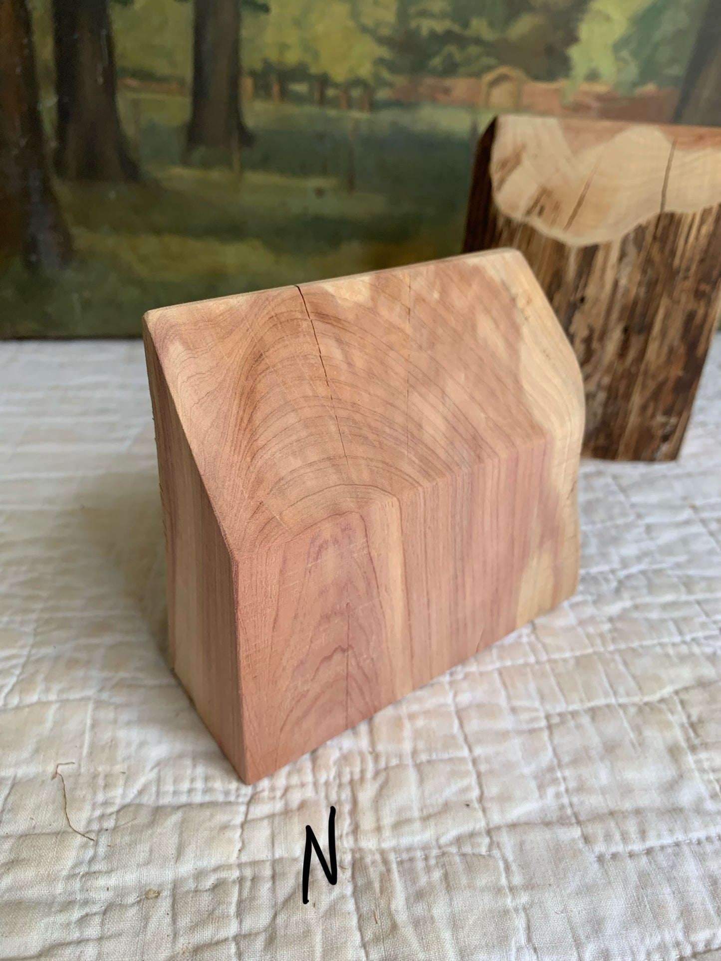 Natural Cedar - Fairy Village Houses