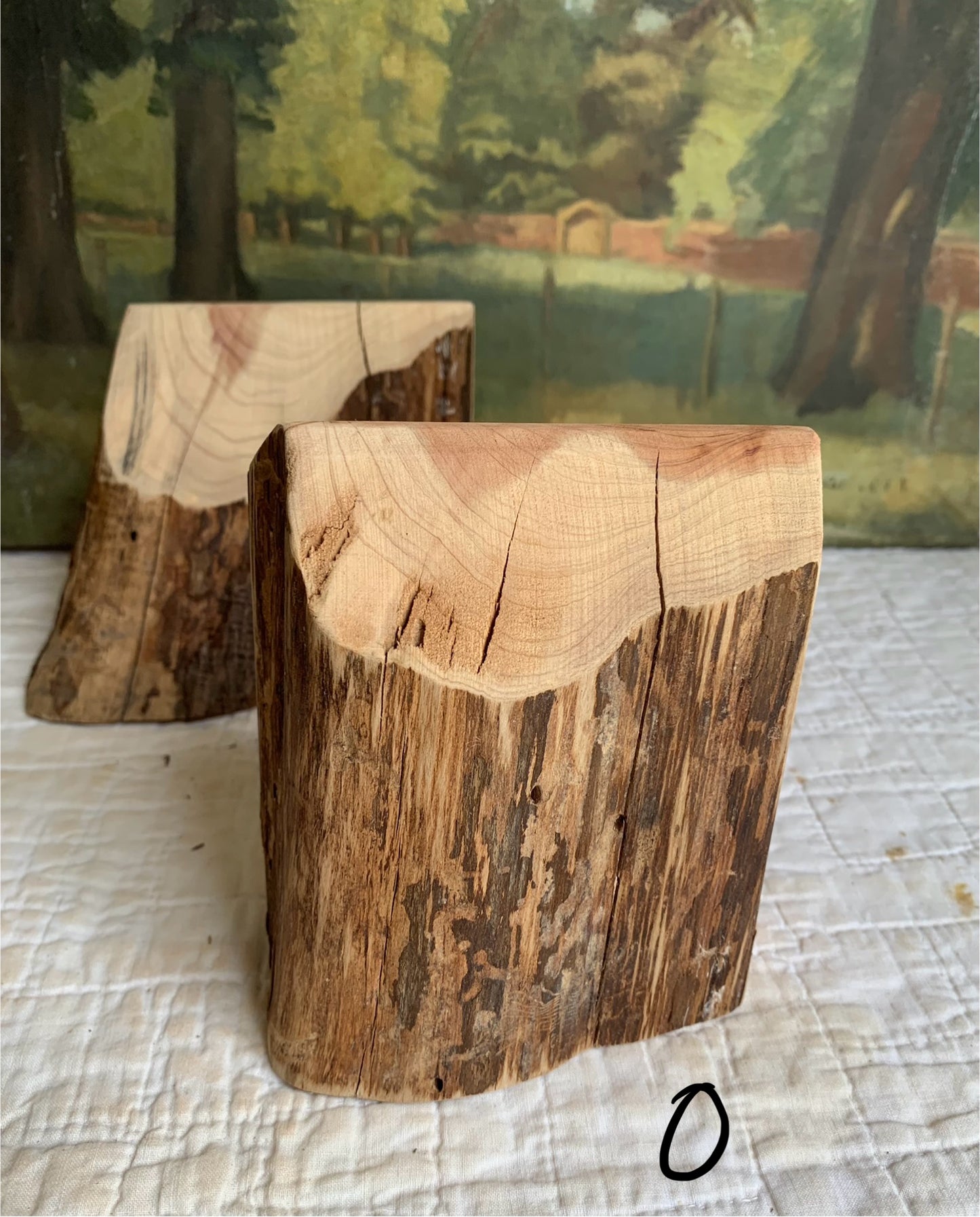 Natural Cedar - Fairy Village Houses