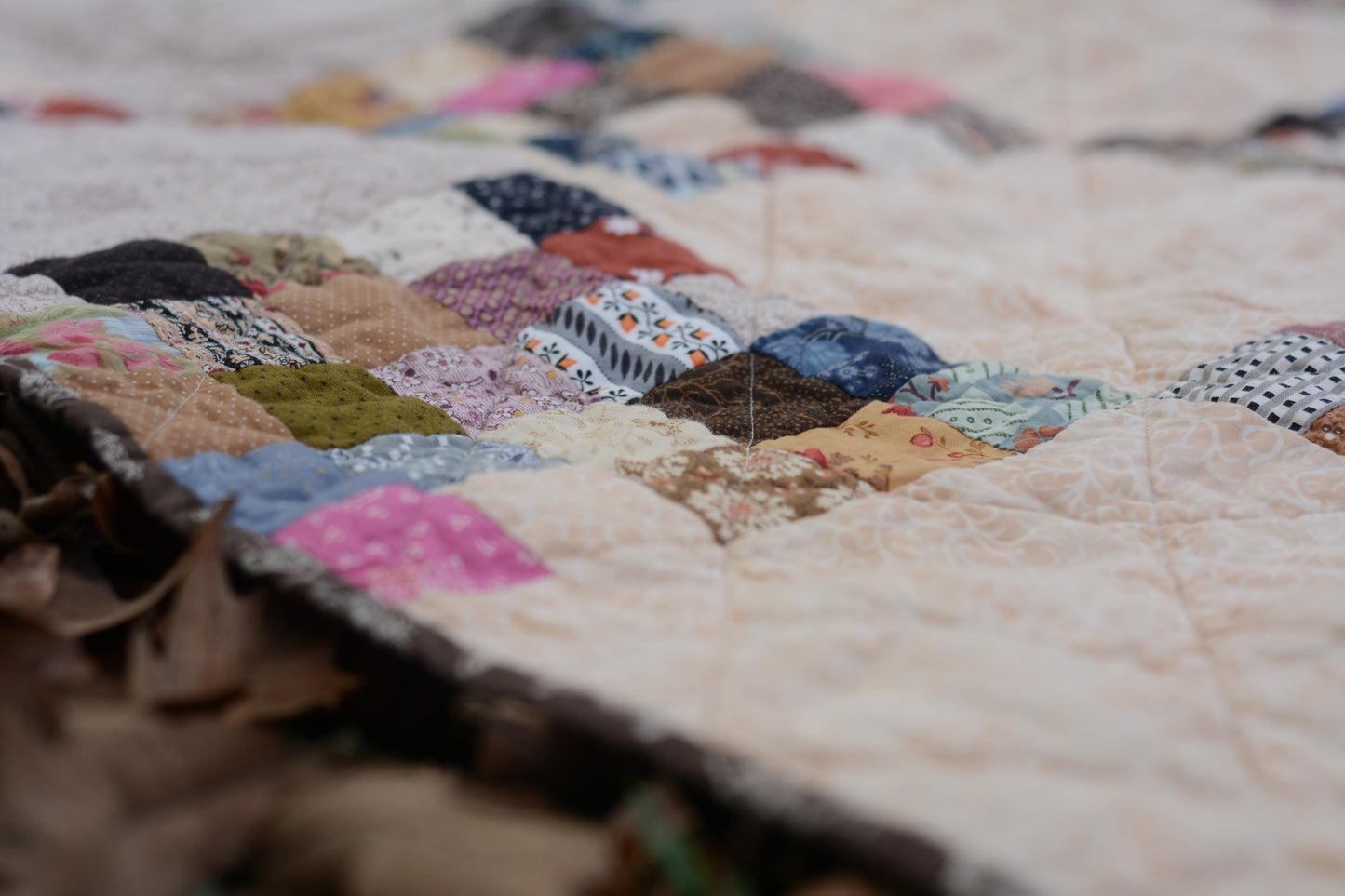 Primitive Scrappy Quilt