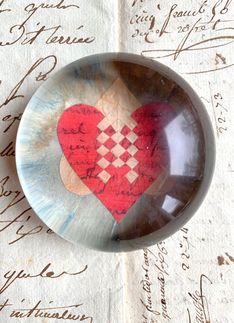 The Courtship - Paperweight Love Token