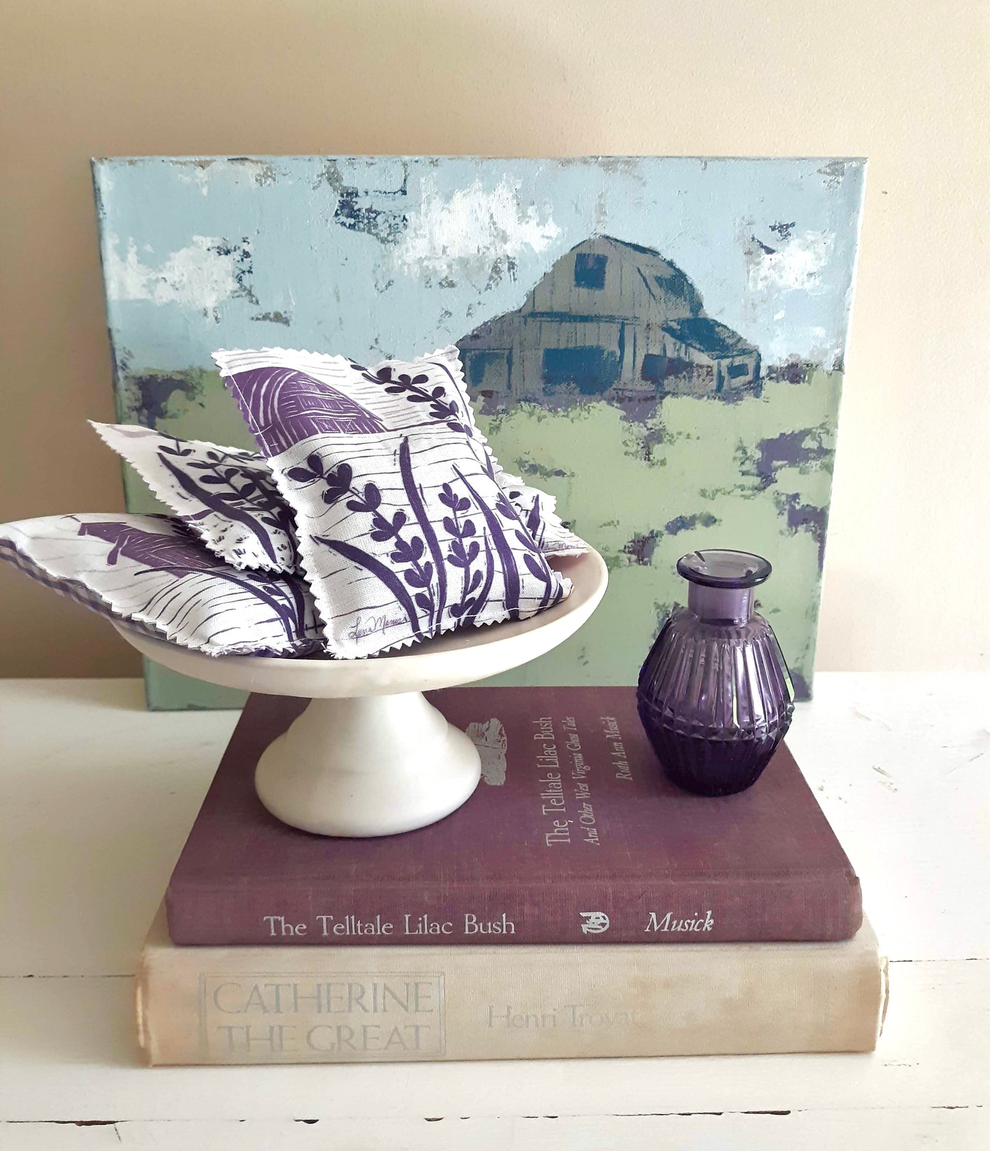 Lavender Sachets - Farmhouse, Barns, and Country Church