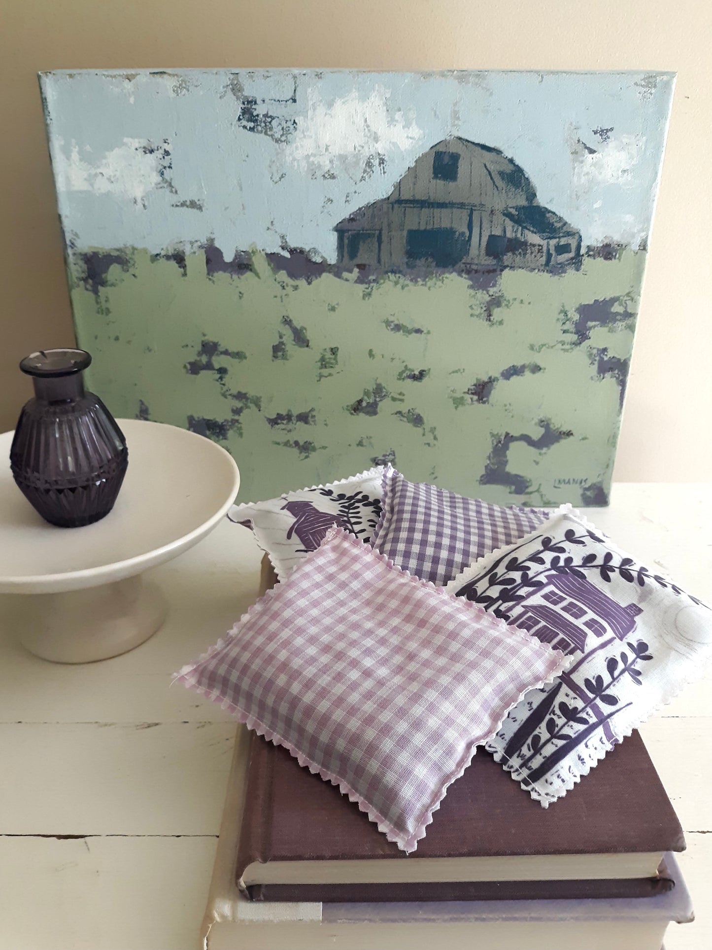 Lavender Sachets - Farmhouse, Barns, and Country Church