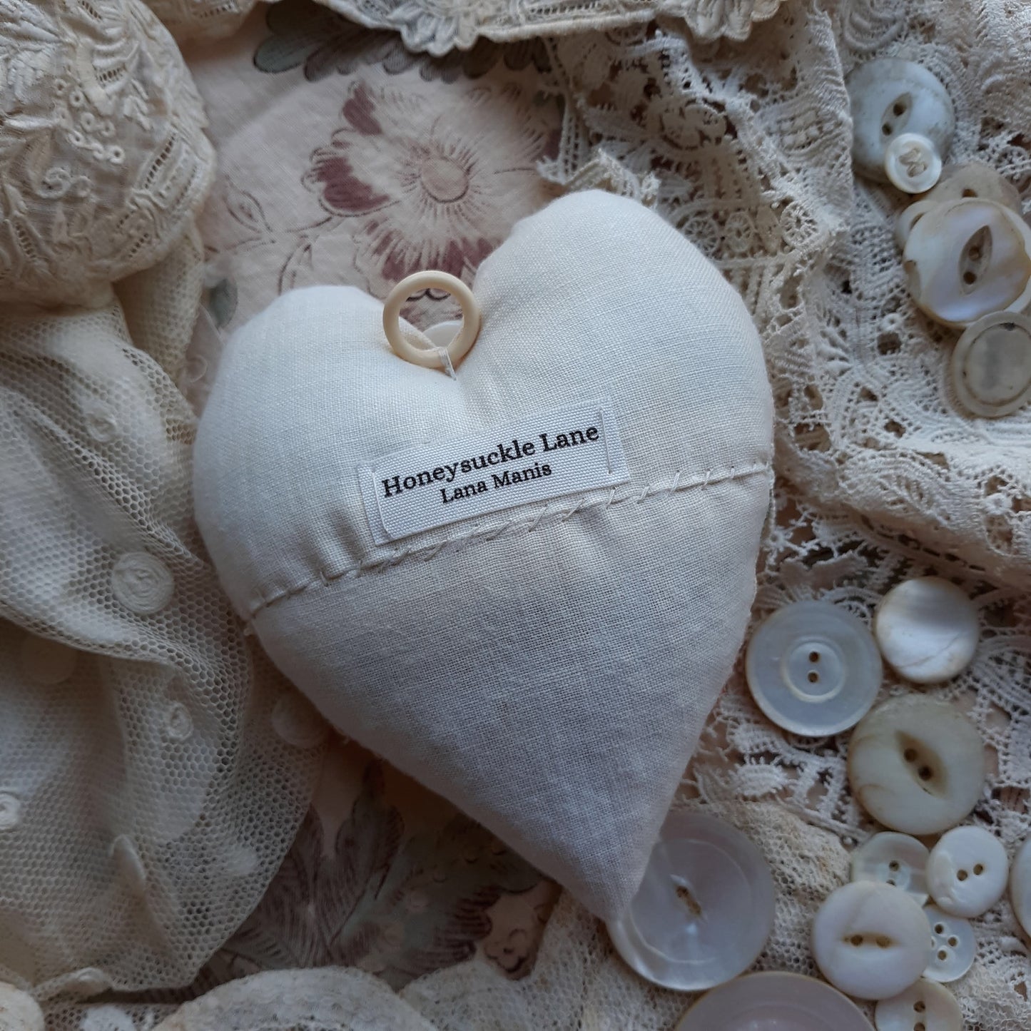 French Heart Lavender Sachet