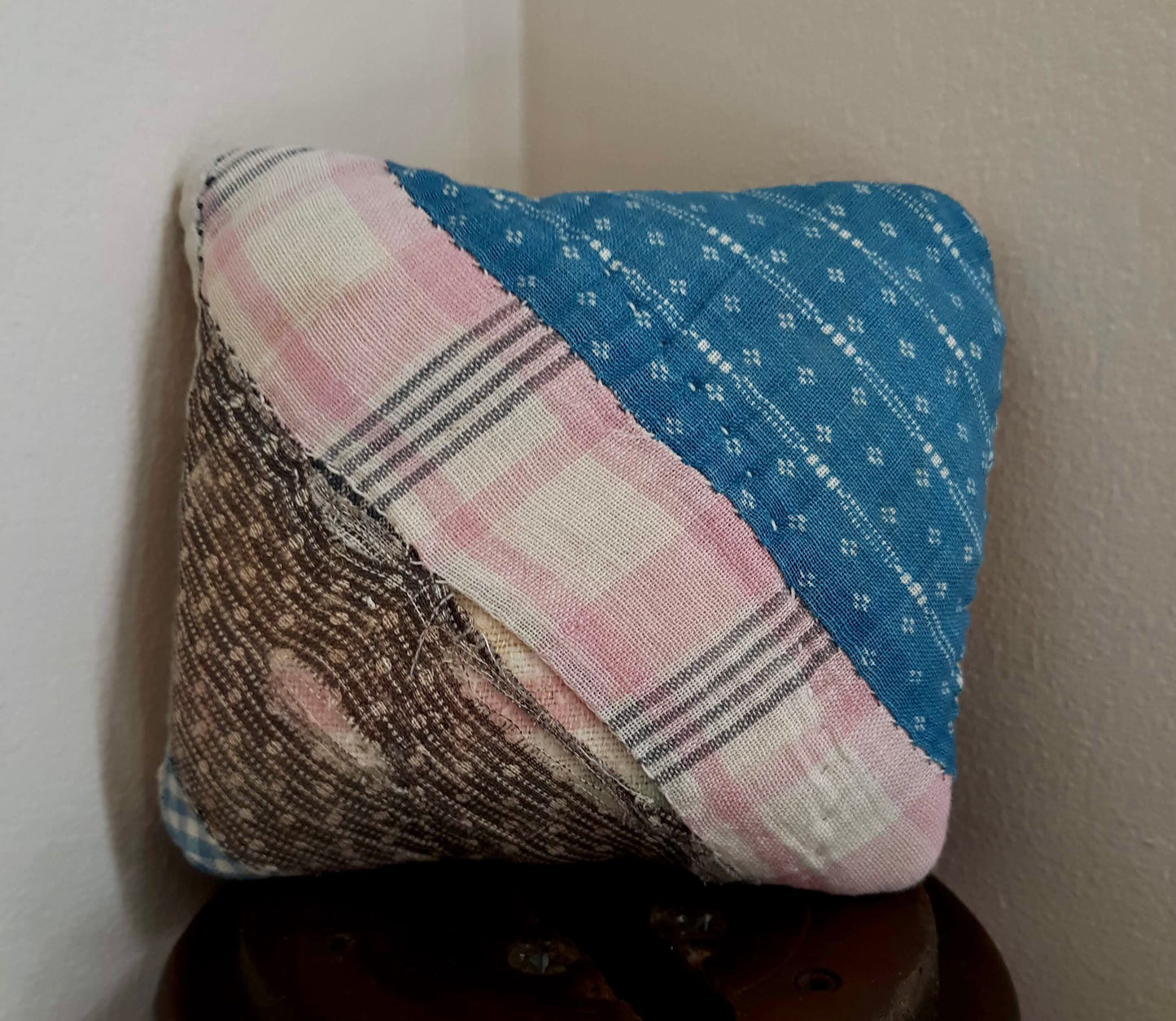 Antique Quilt Pincushion
