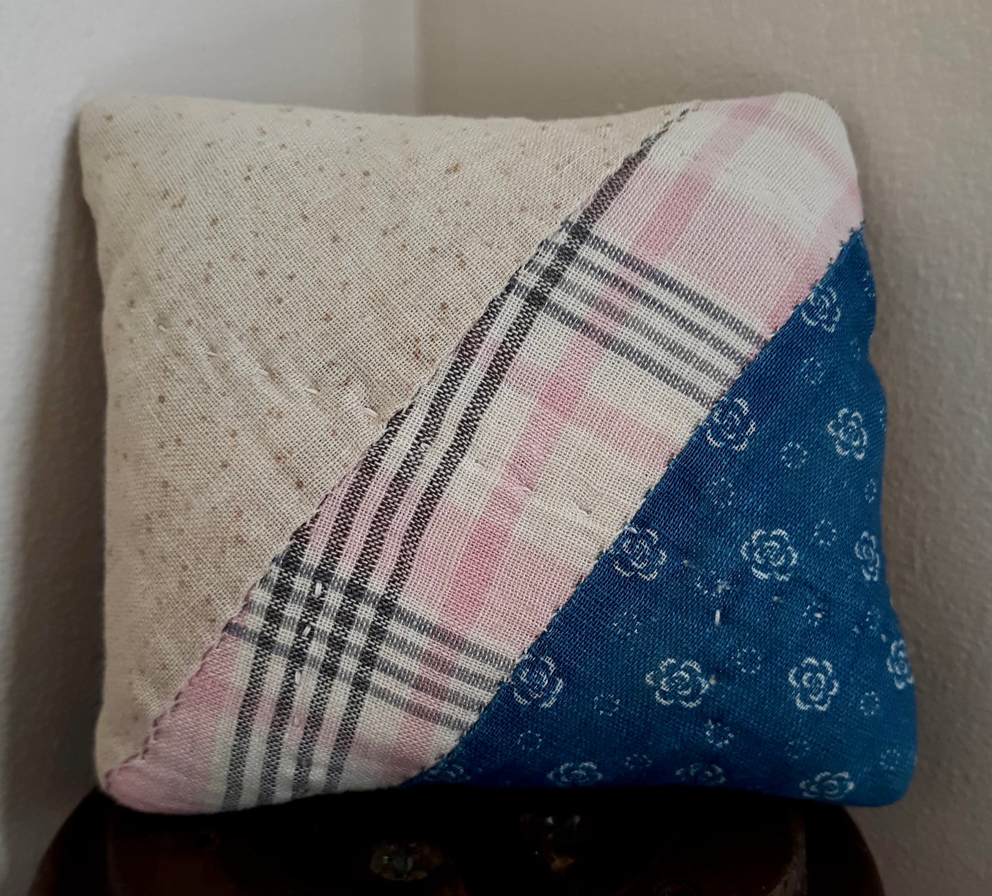 Antique Quilt Pincushion