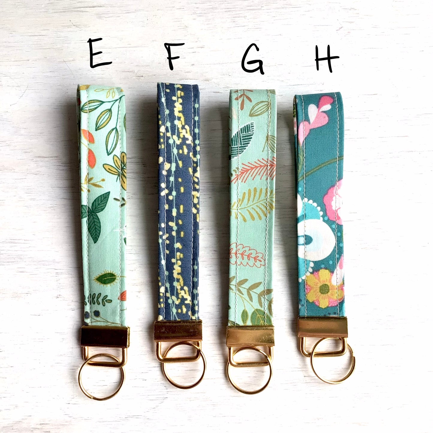 Key Fob - 100% Cotton Prints