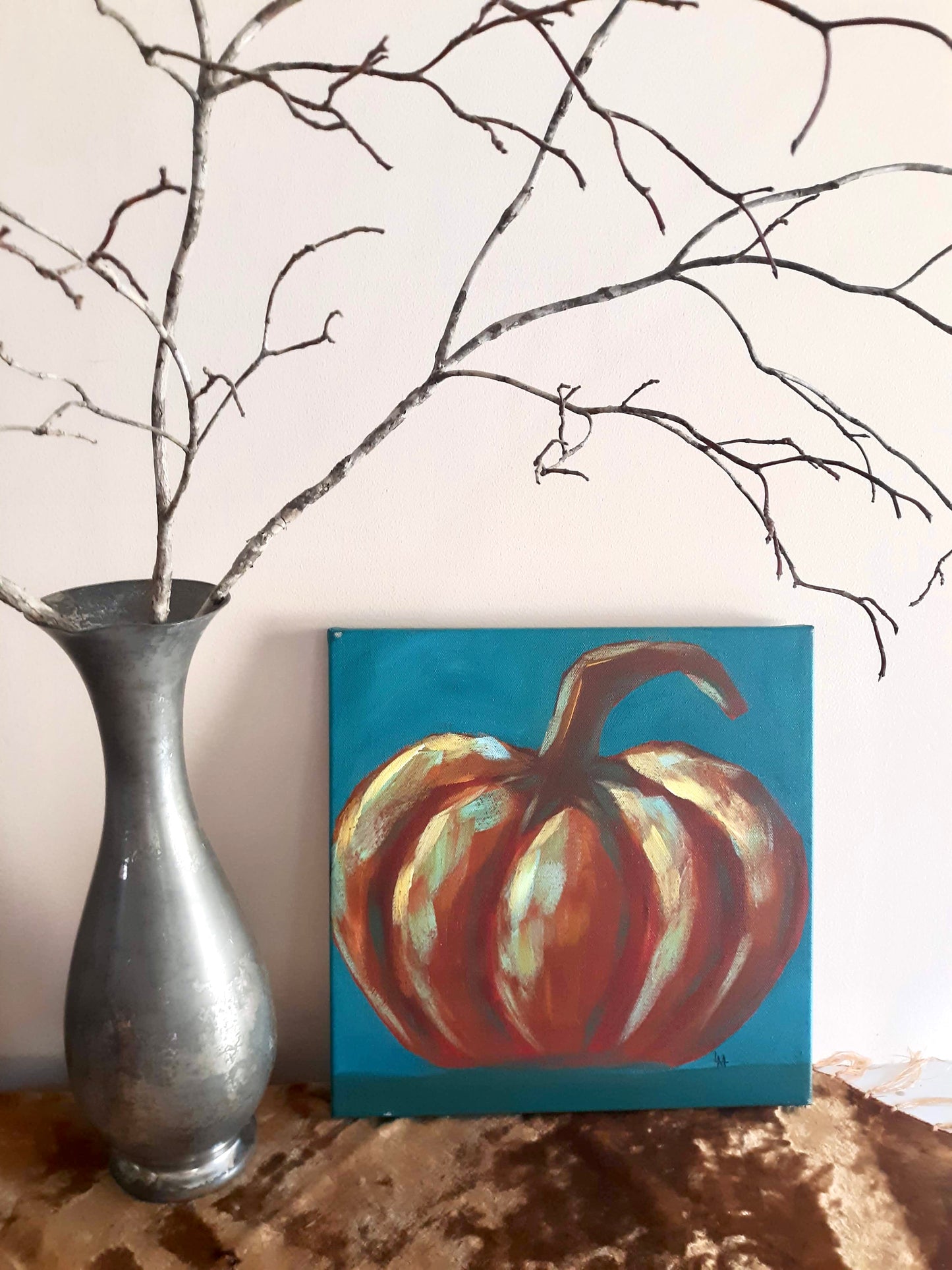 Autumn Delight Pumpkin Painting