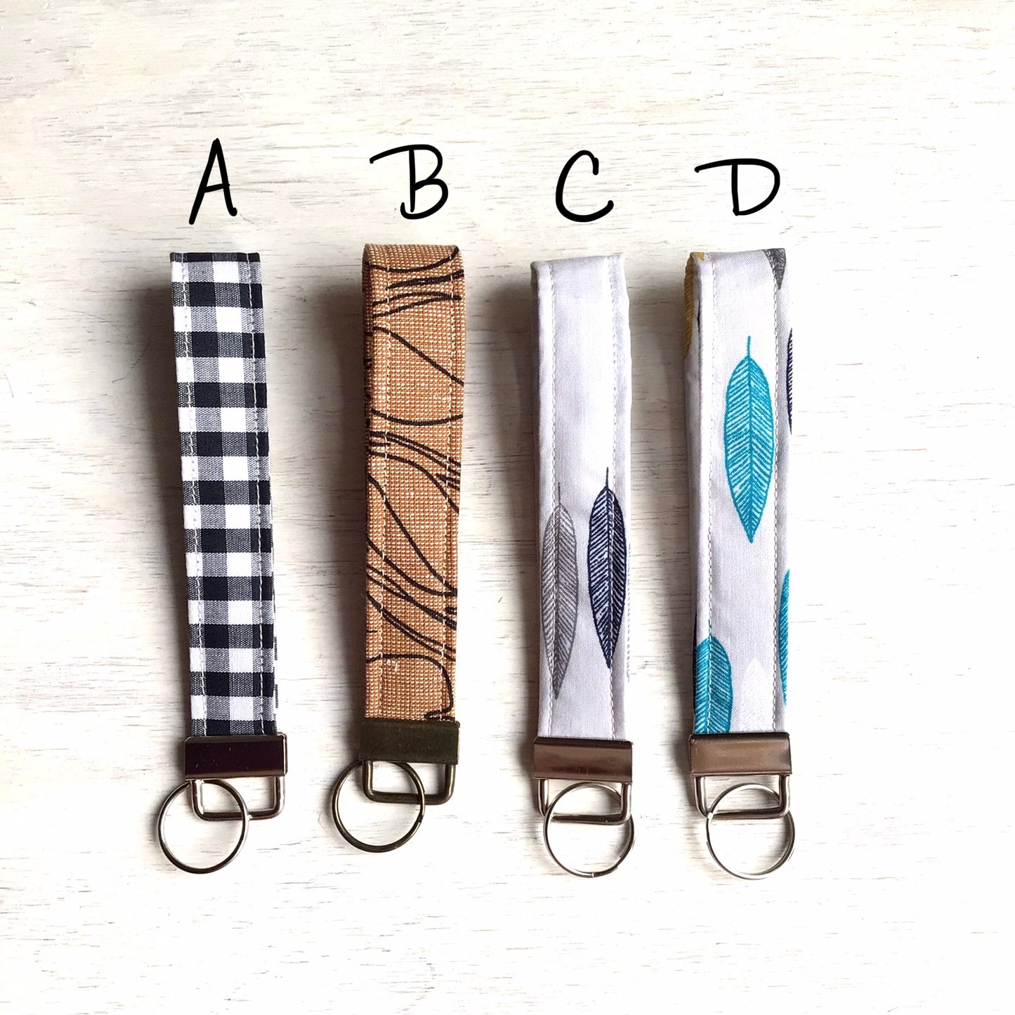 Key Fob - 100% Cotton Prints