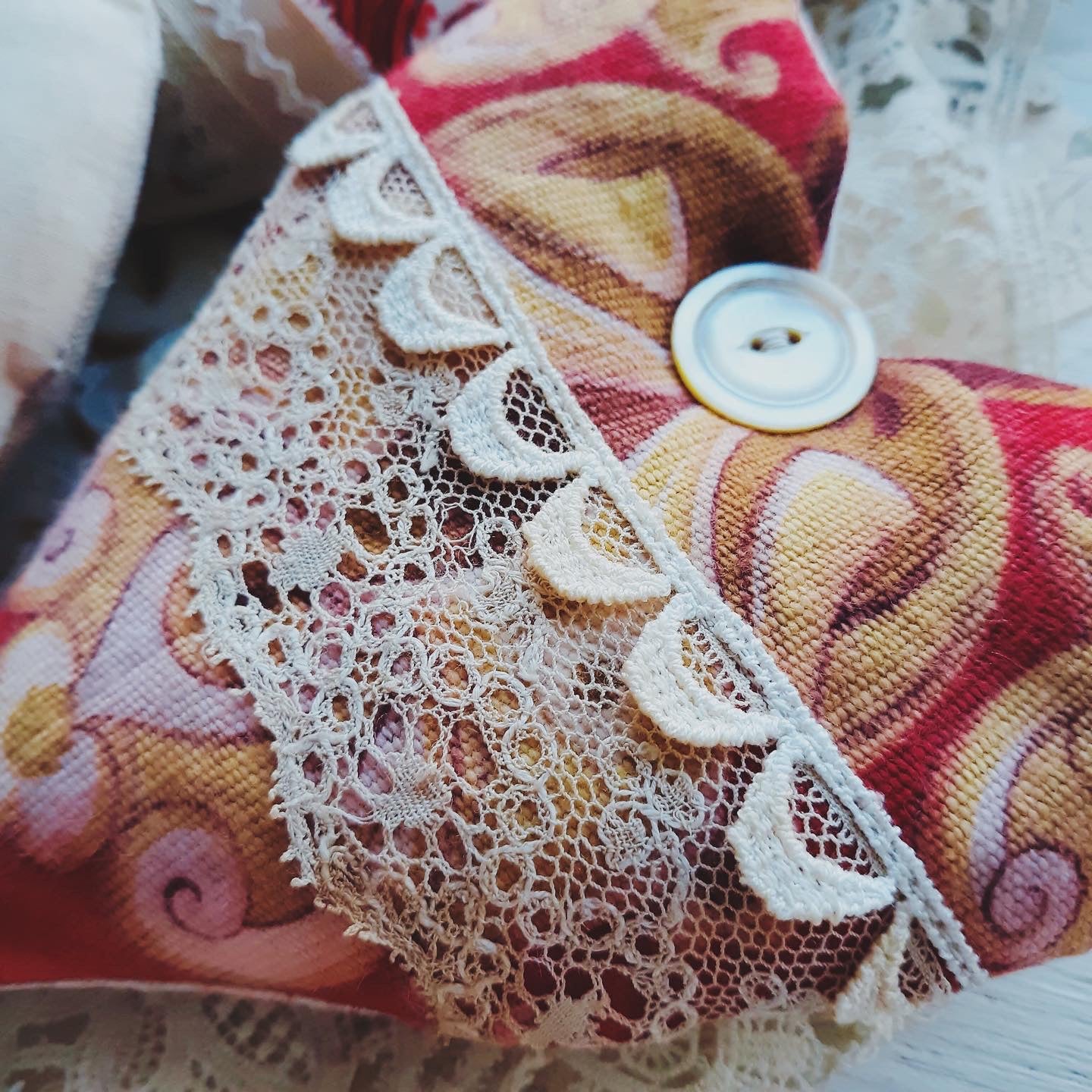 French Heart Lavender Sachet
