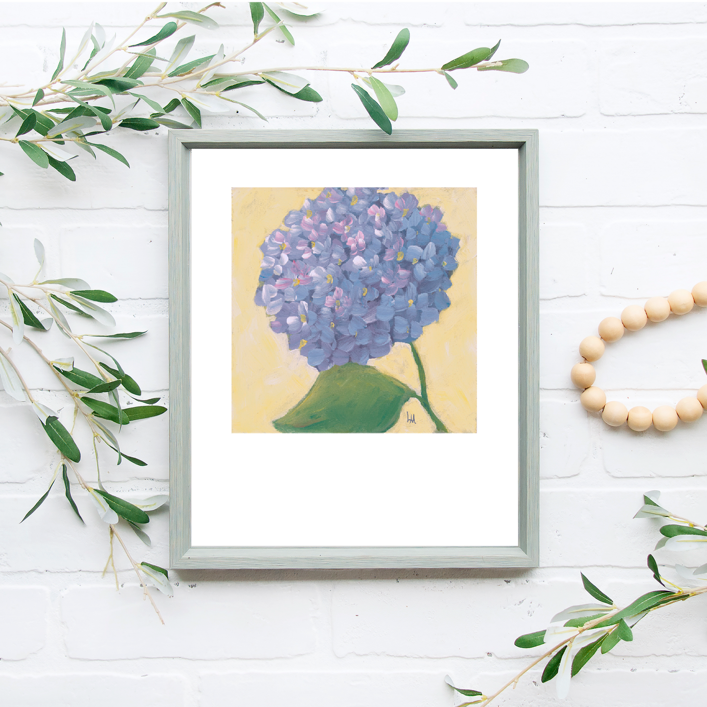 Hydrangea Art Prints