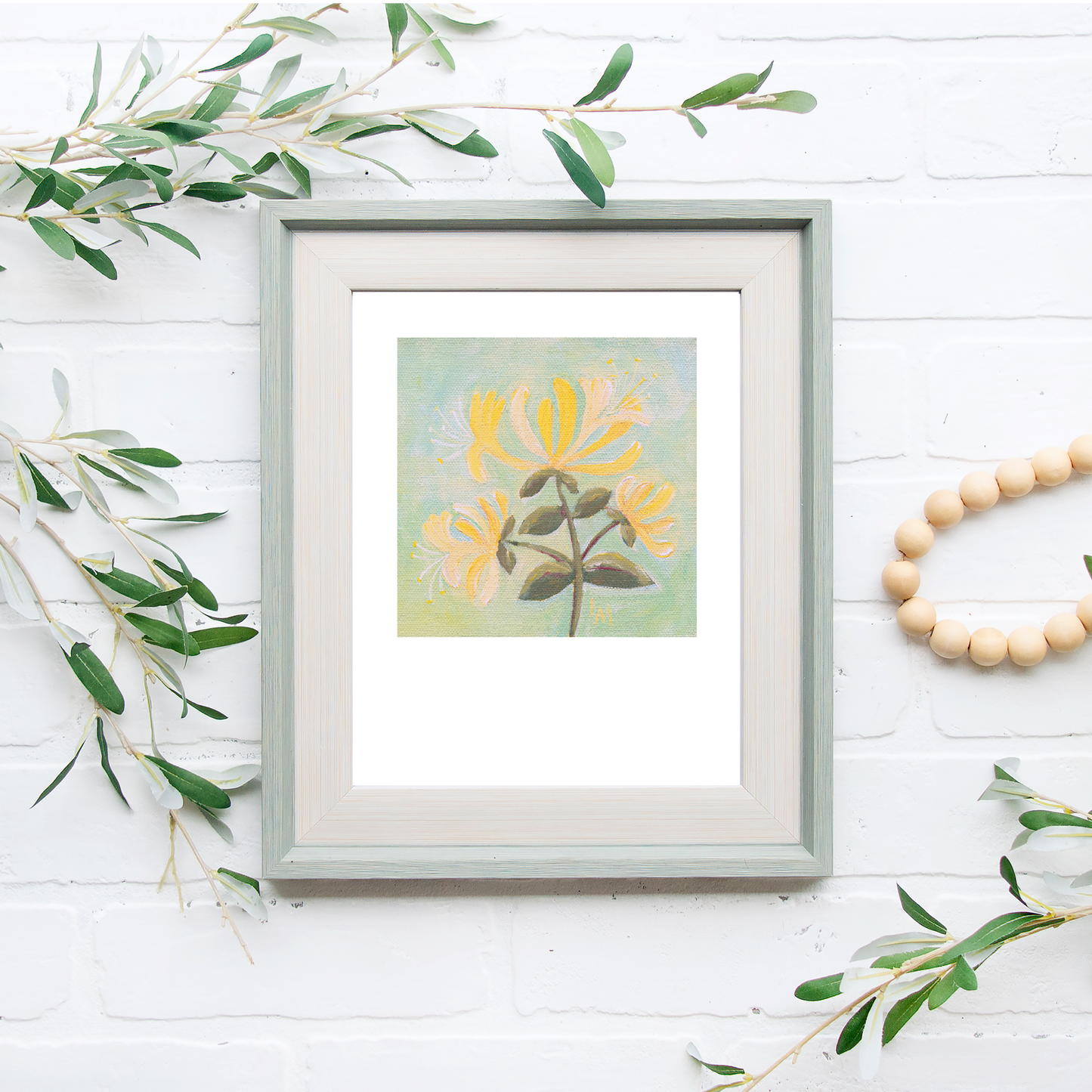 Wild Honeysuckle Art Print