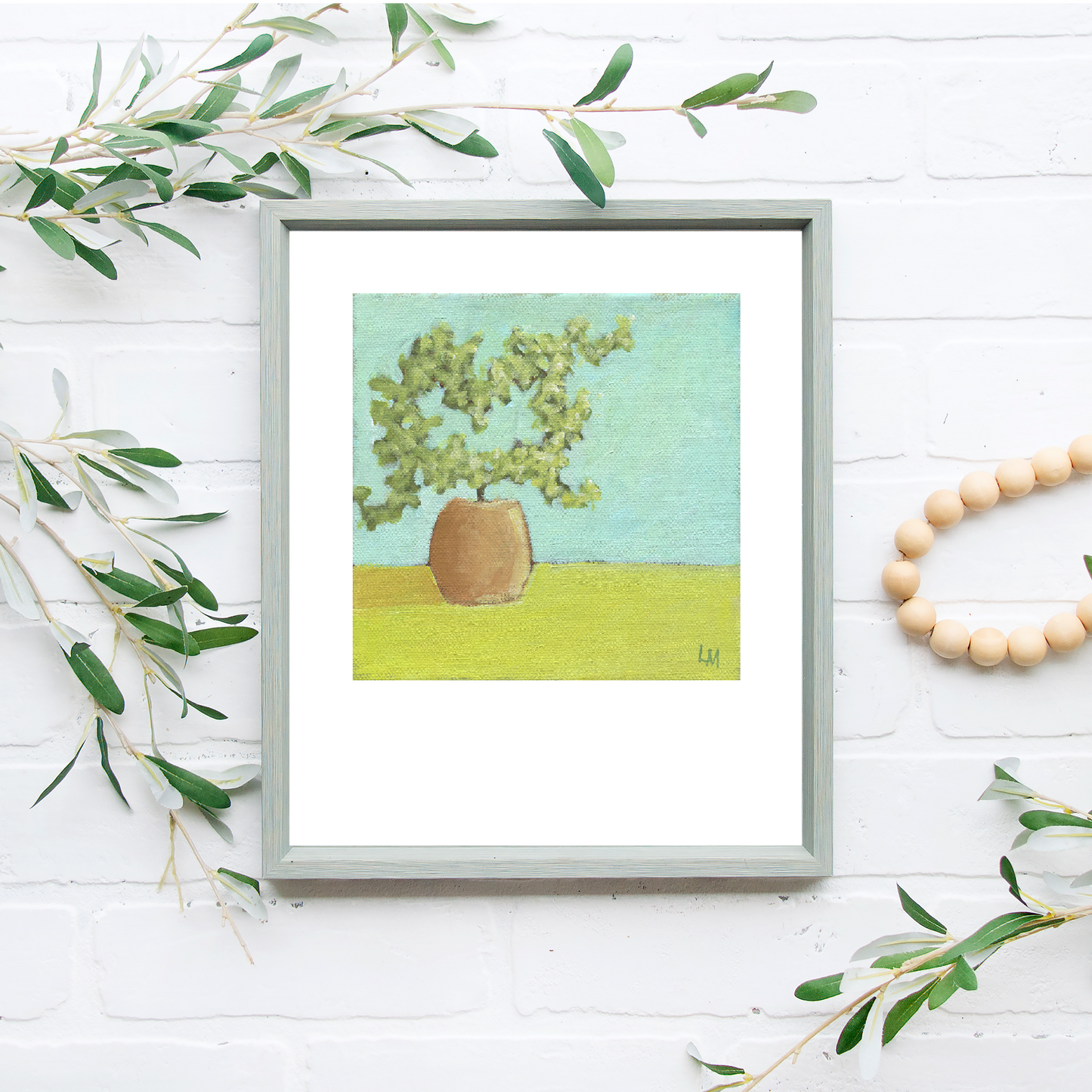 Unbound Topiary Art Print