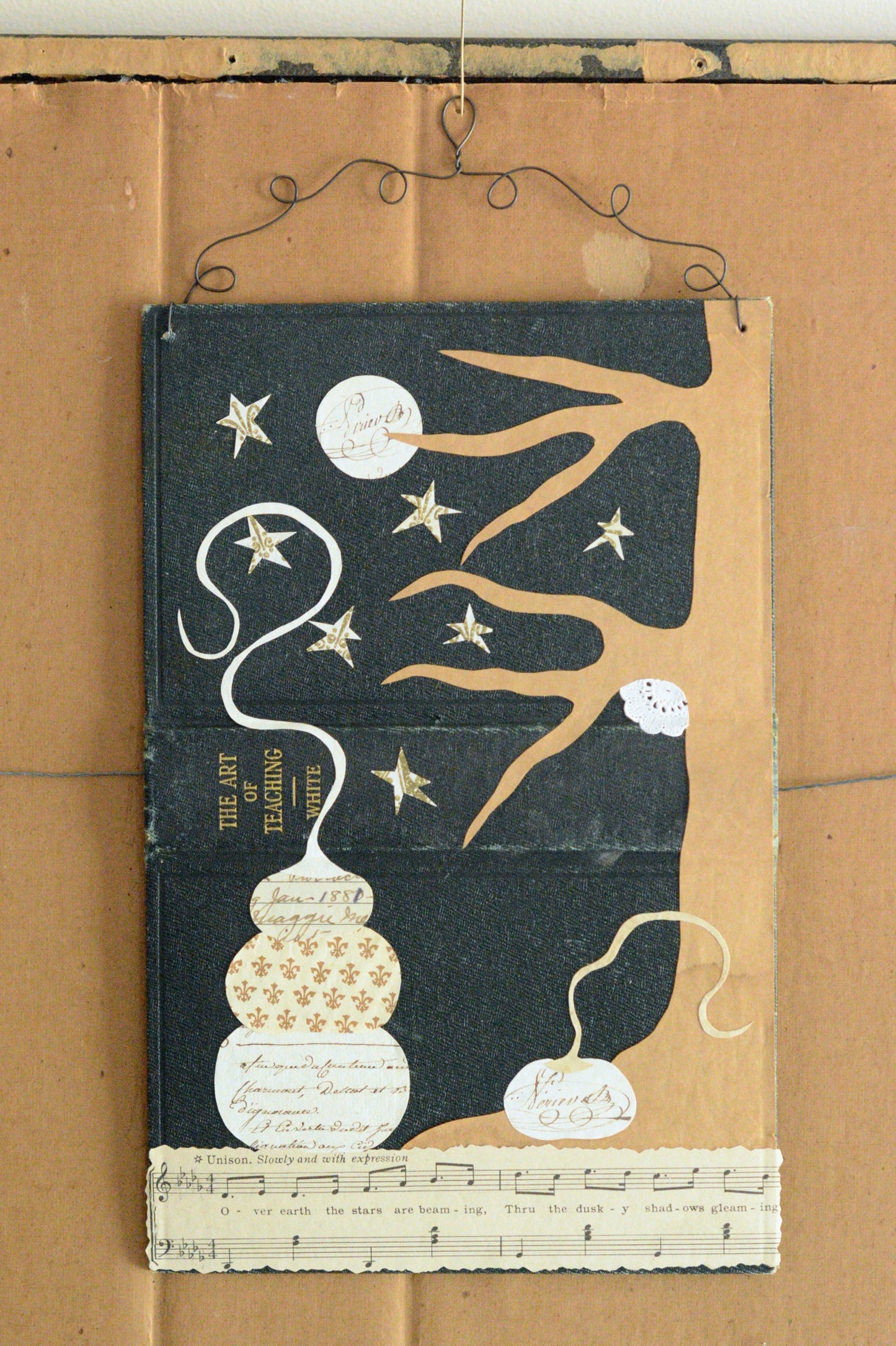 Autumn Papercutting - Beaming Stars