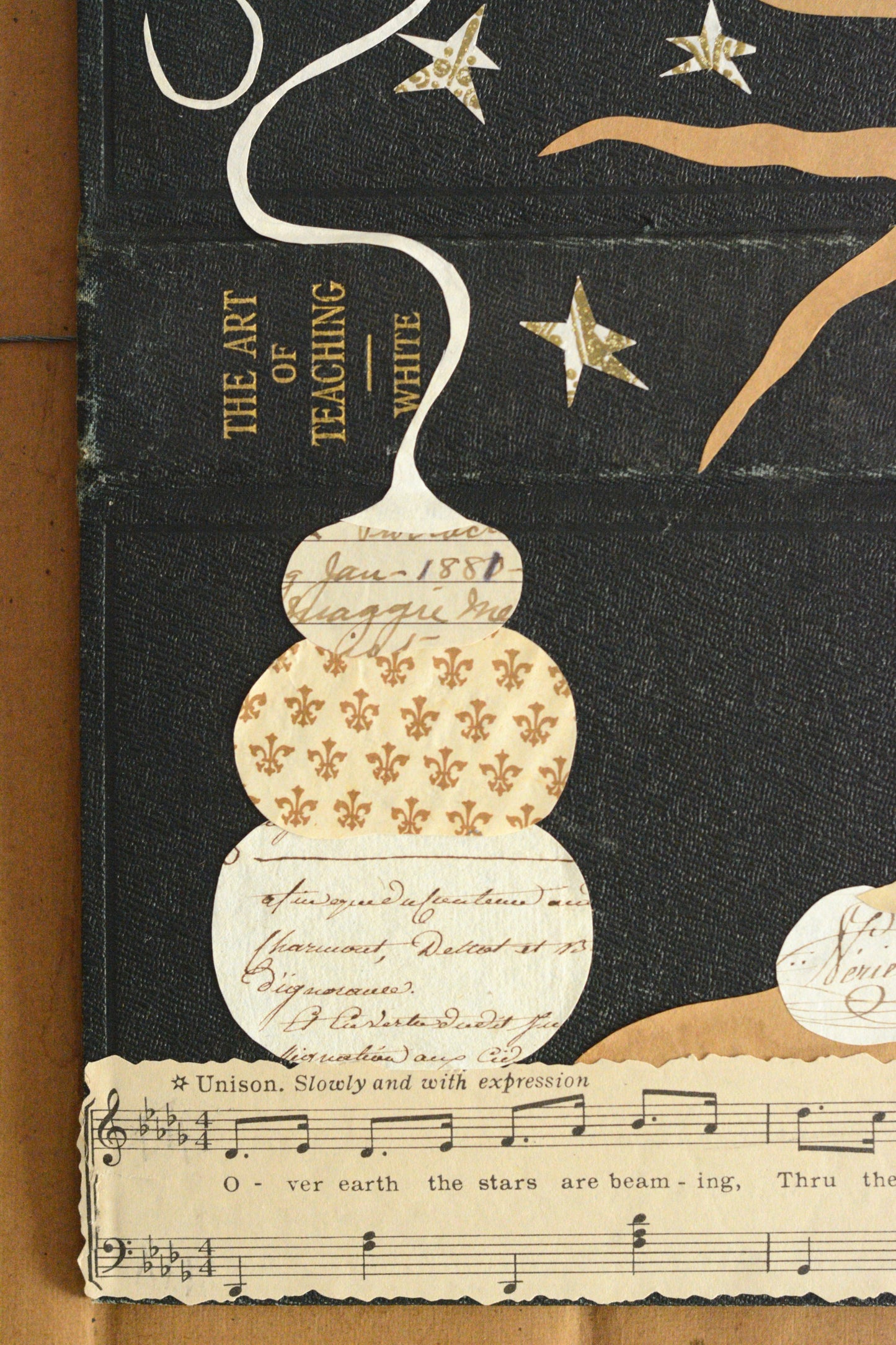 Autumn Papercutting - Beaming Stars
