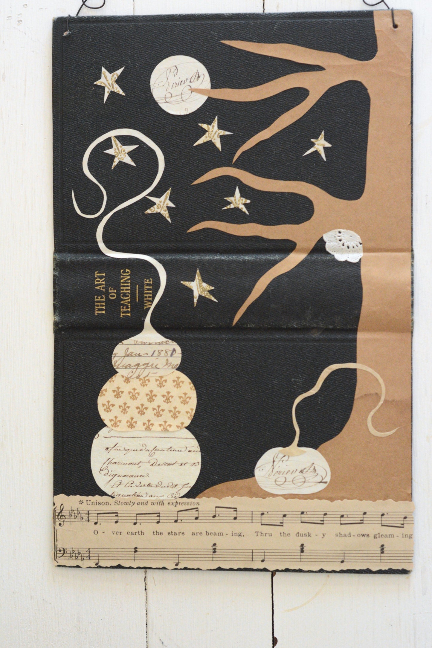 Autumn Papercutting - Beaming Stars