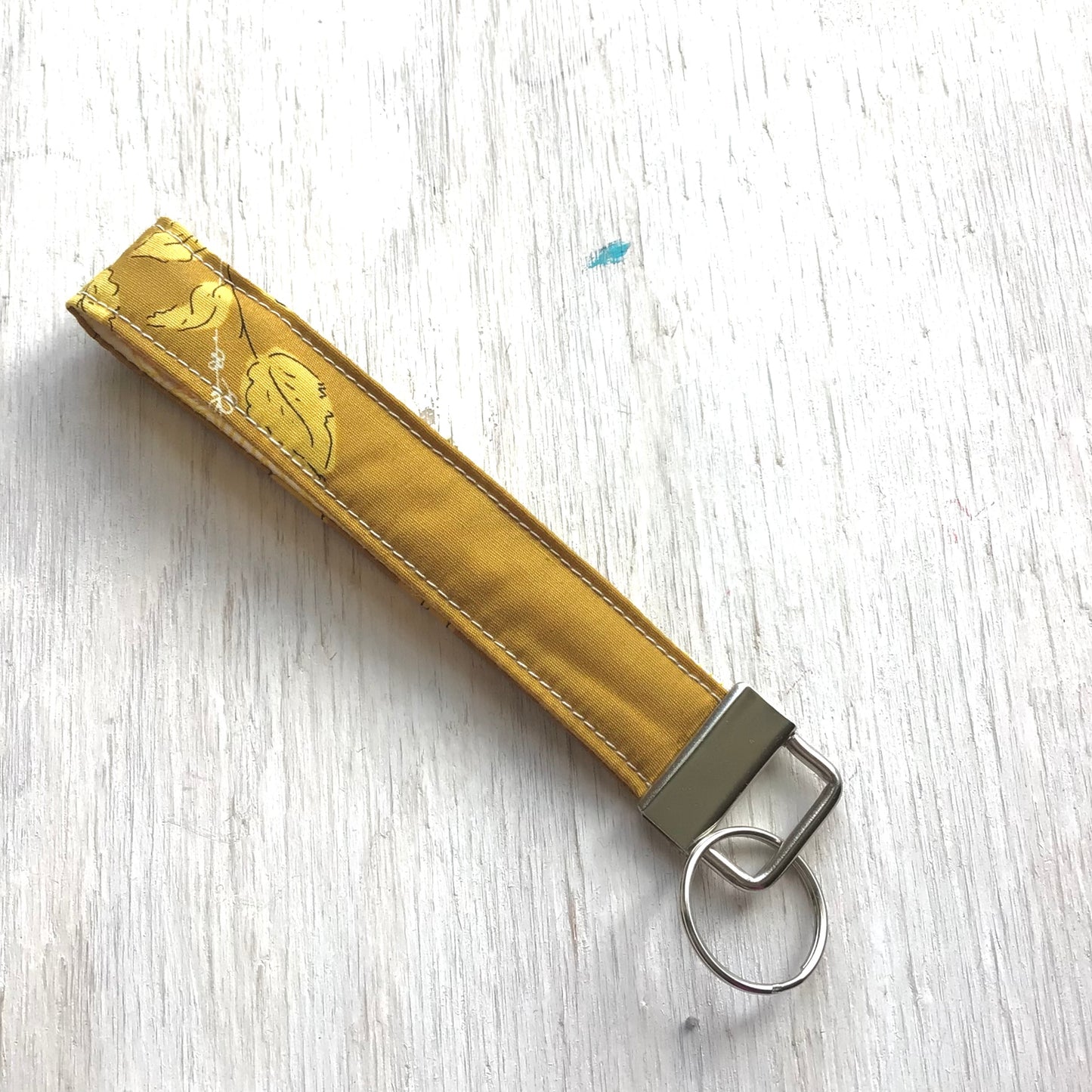 Key Fob - Modern Floral Fabric