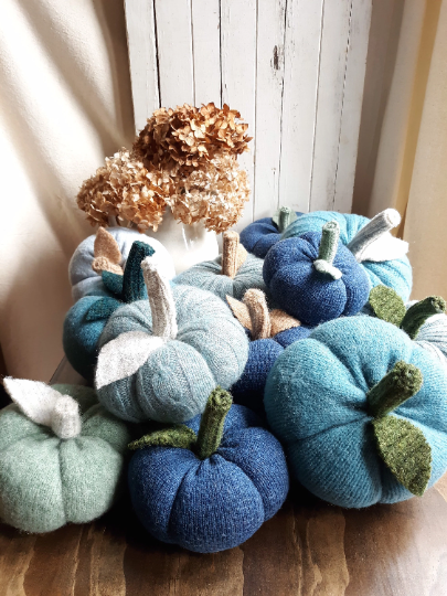 Farmhouse Wool Pumpkin