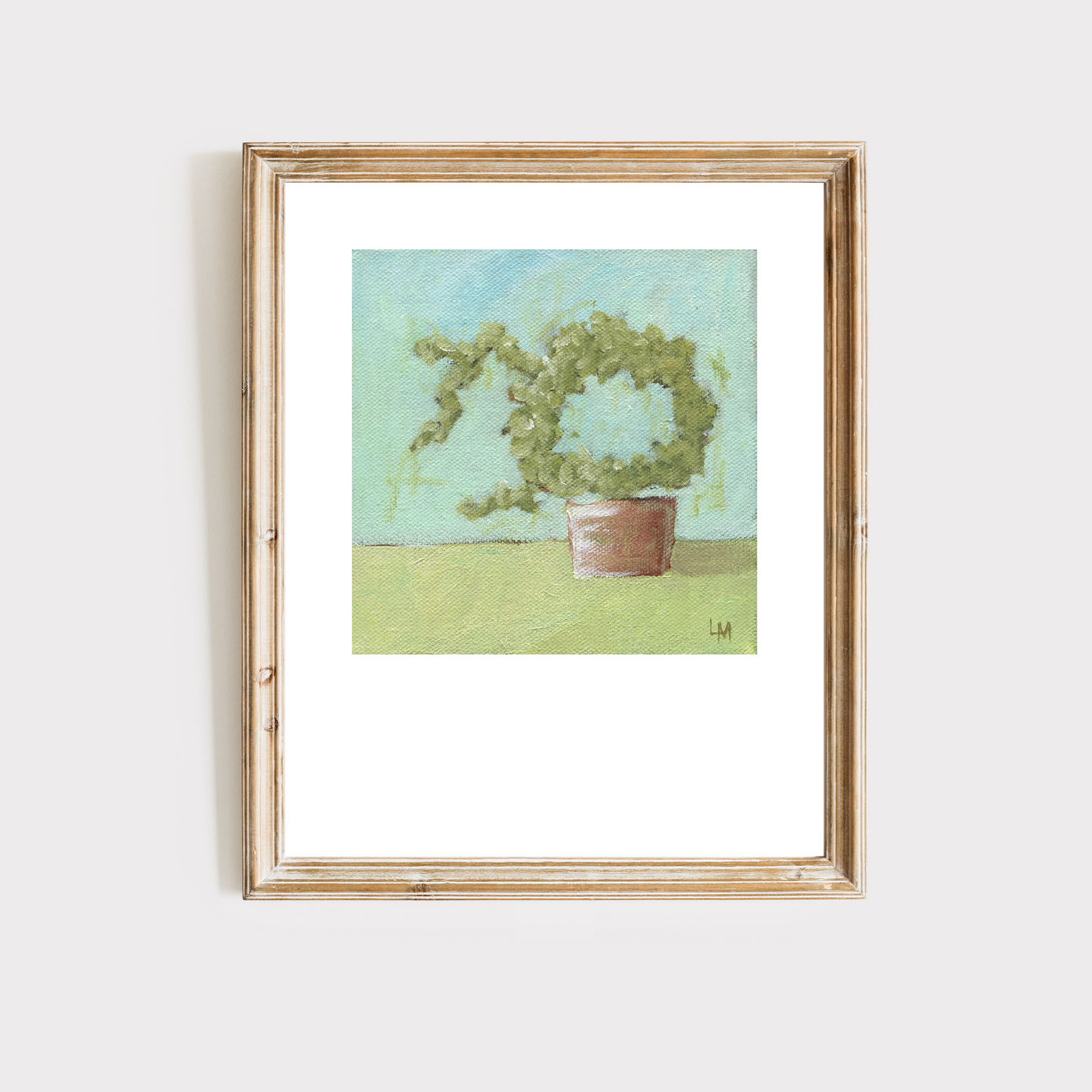 Little Rebel Topiary Art Print