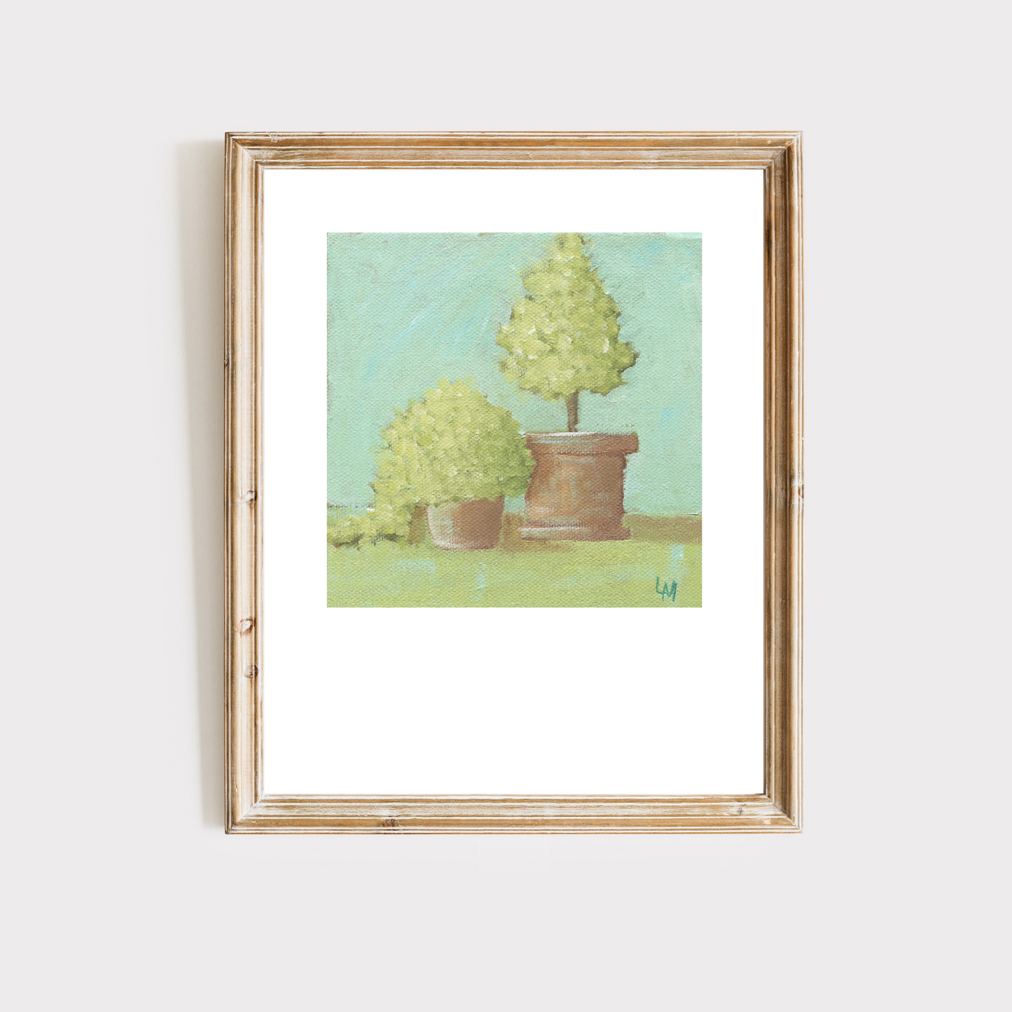 Out of Bounds Topiary Art Print