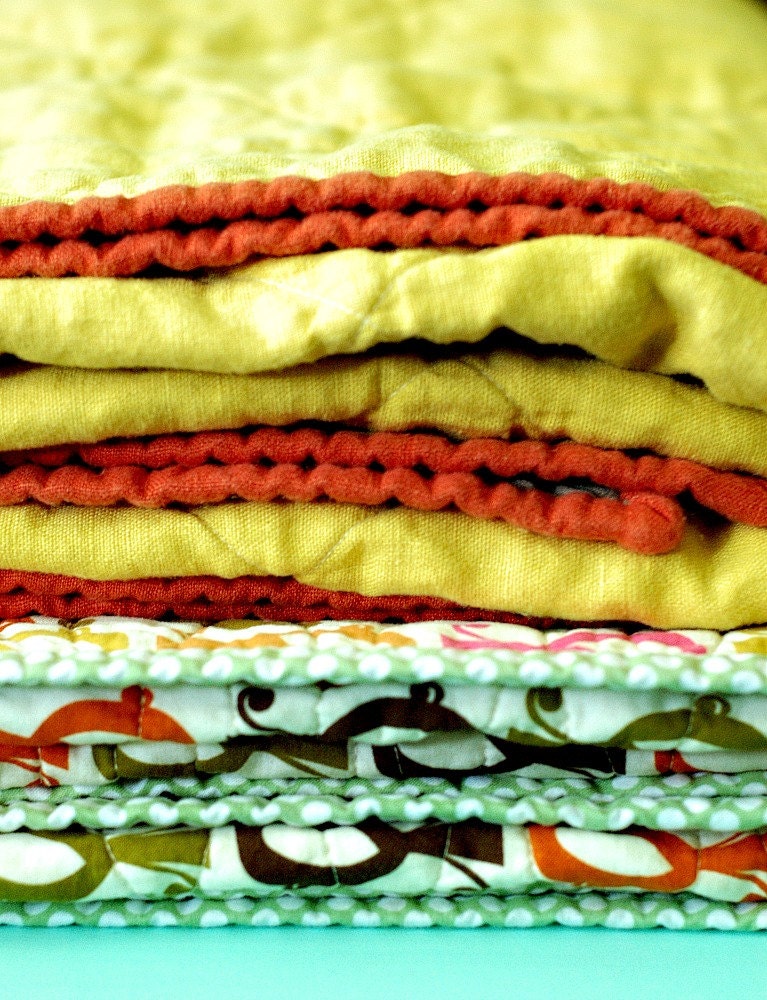 Wholecloth Baby Quilt