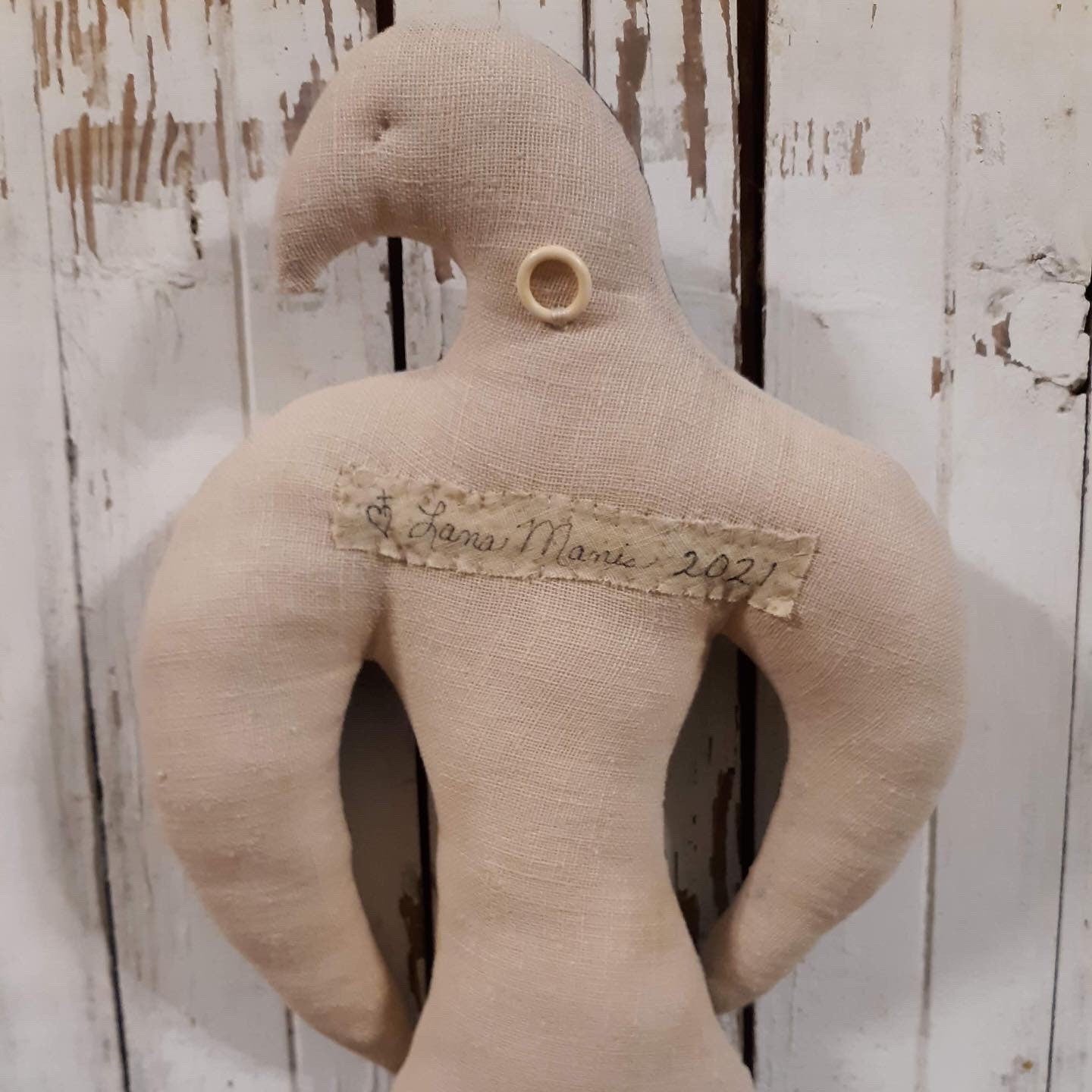 Americana Eagle Folk Art Bird