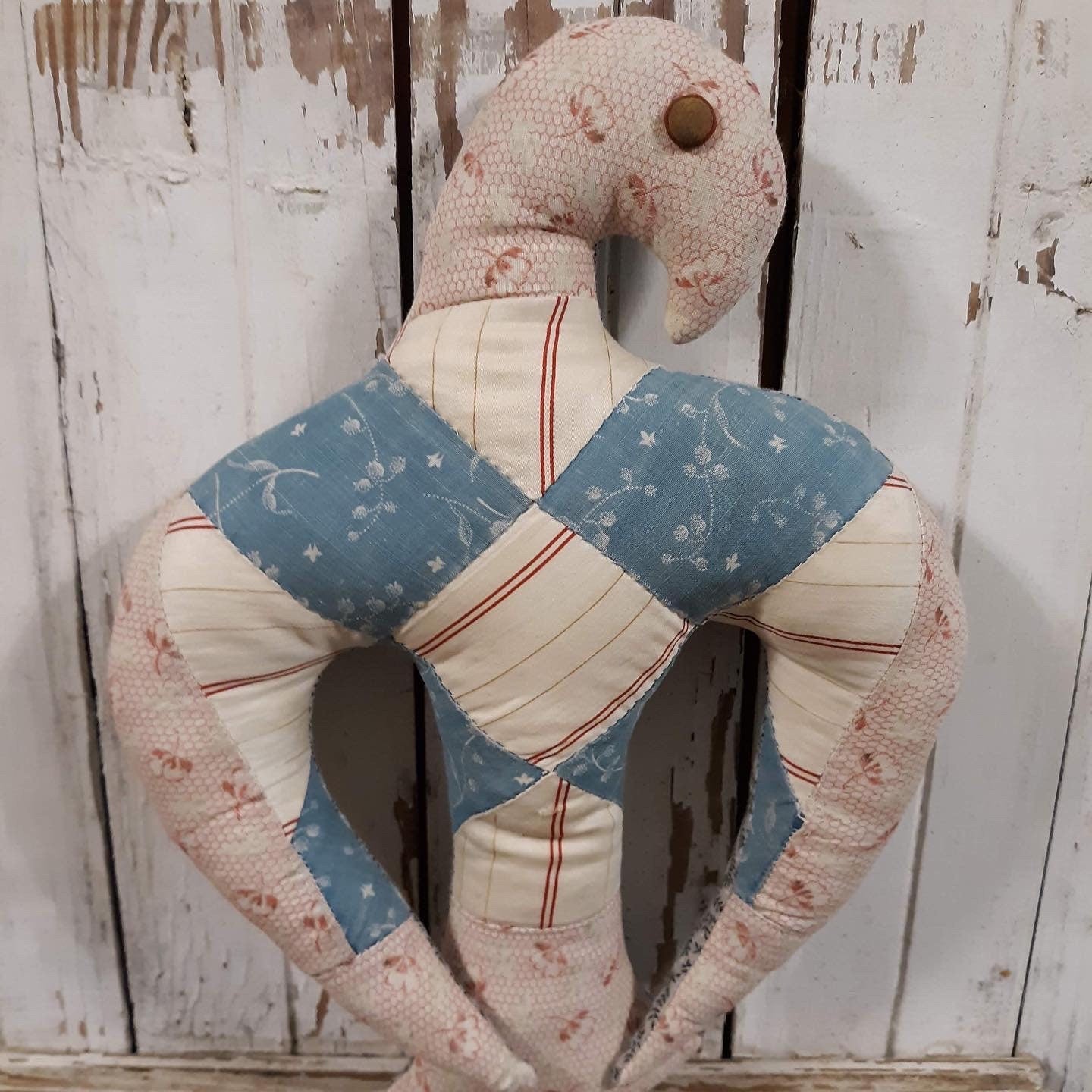 Patriotic Eagle Folk Art Decor