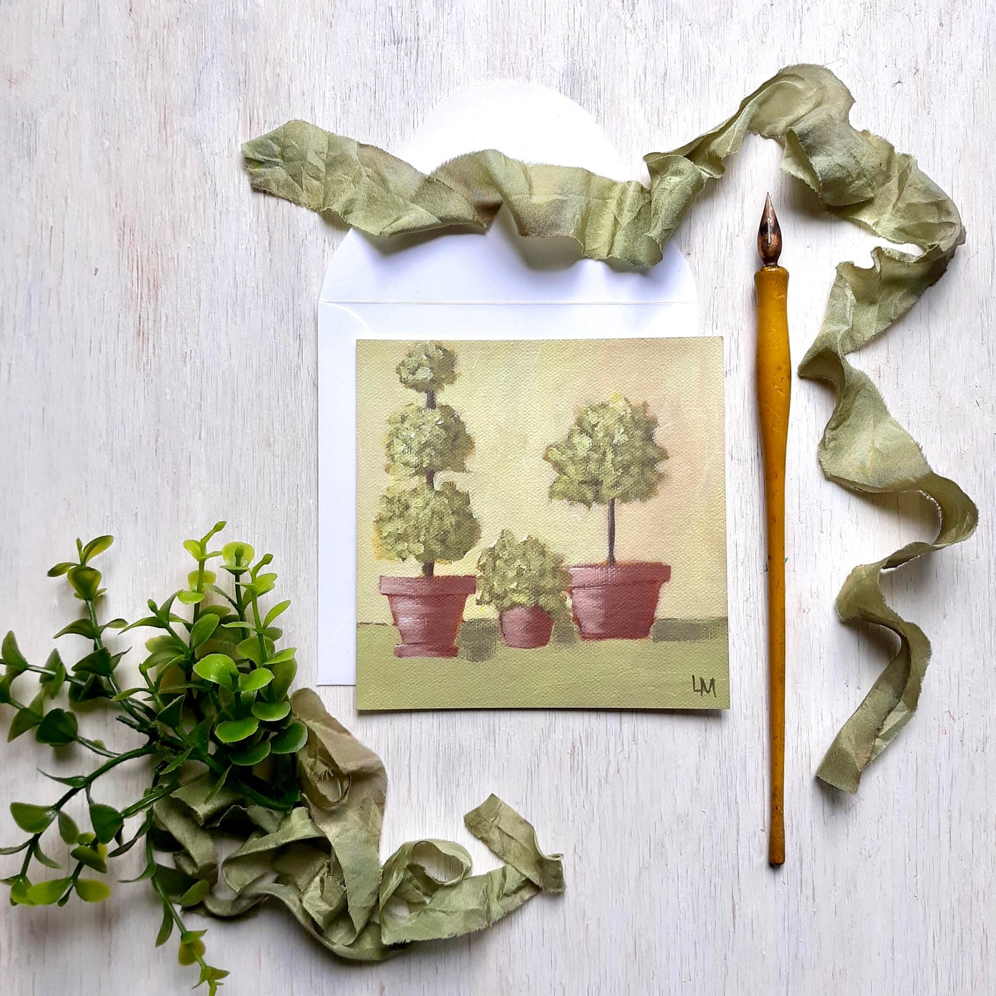 The English Garden Flat Notecards