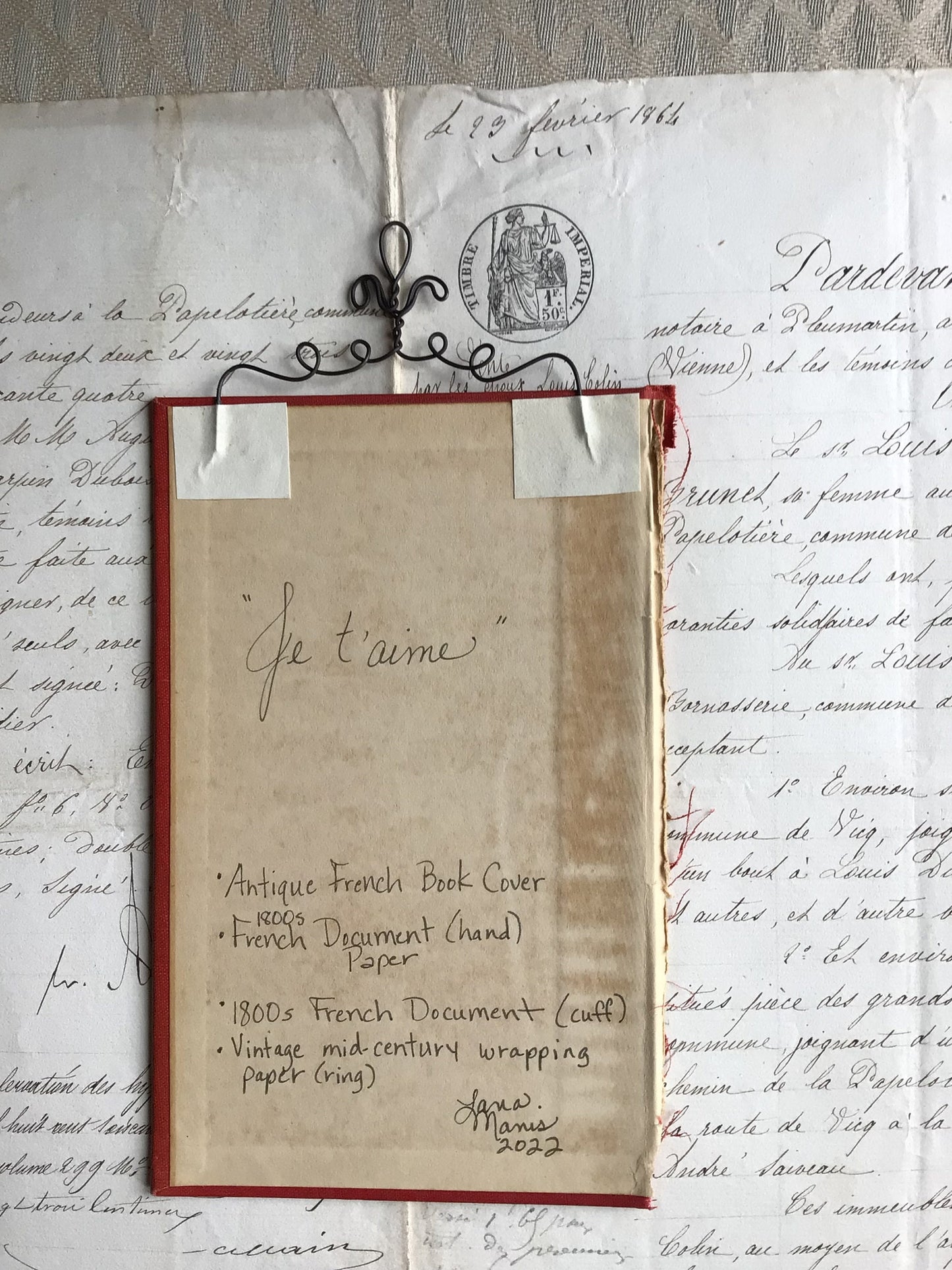 Je t’aime - Valentine Love Token