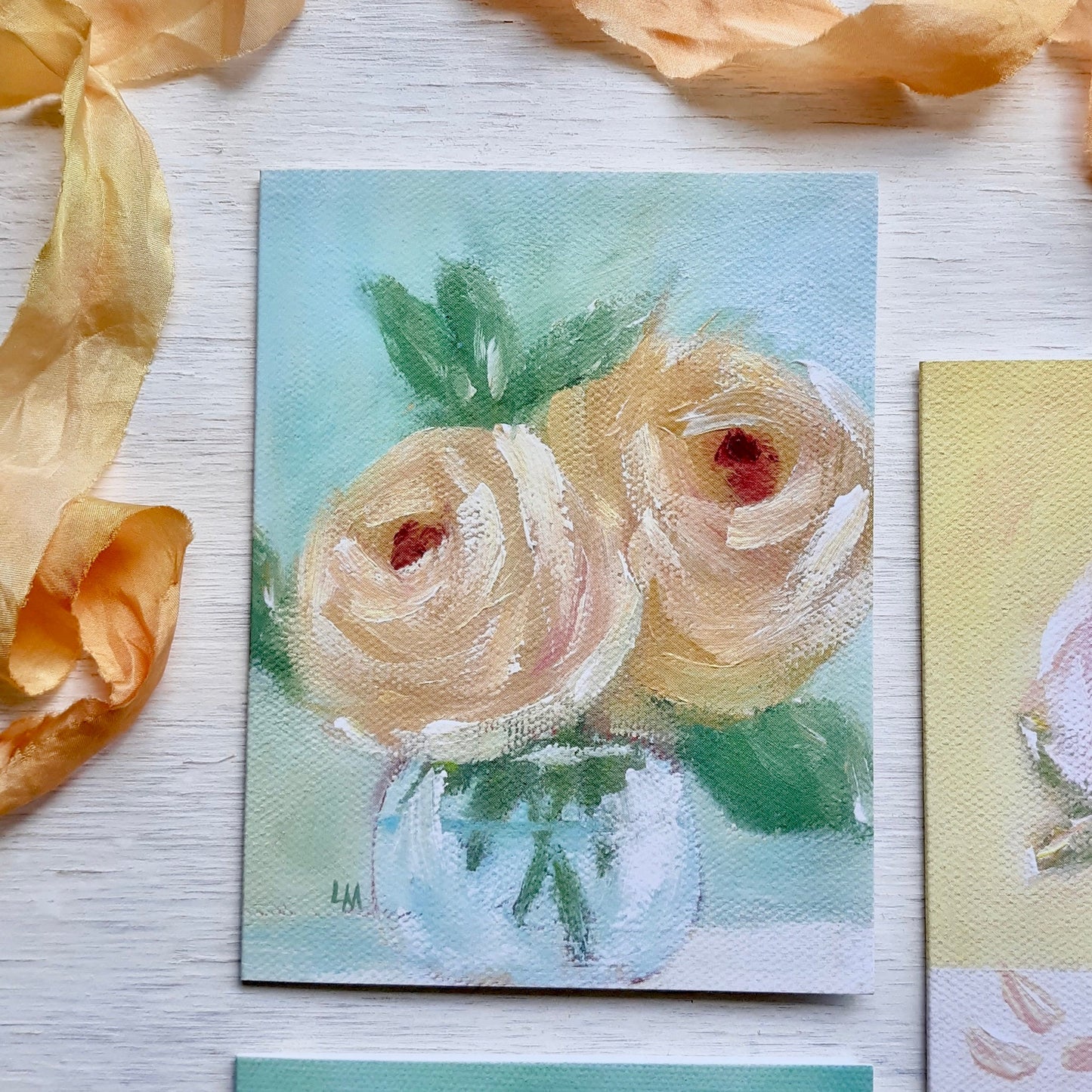 The Rose Garden Folded Notecards