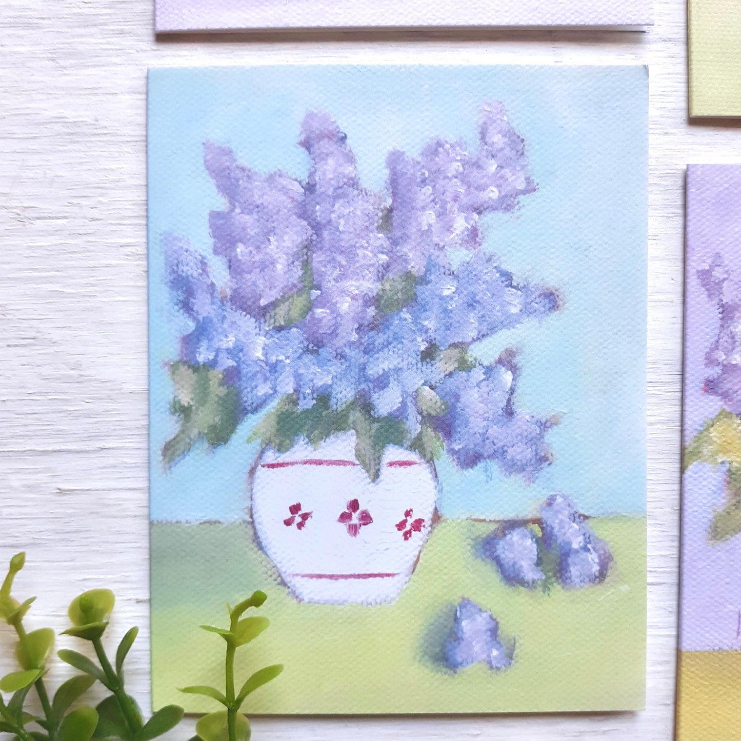 The Lilac Garden Folded Notecards