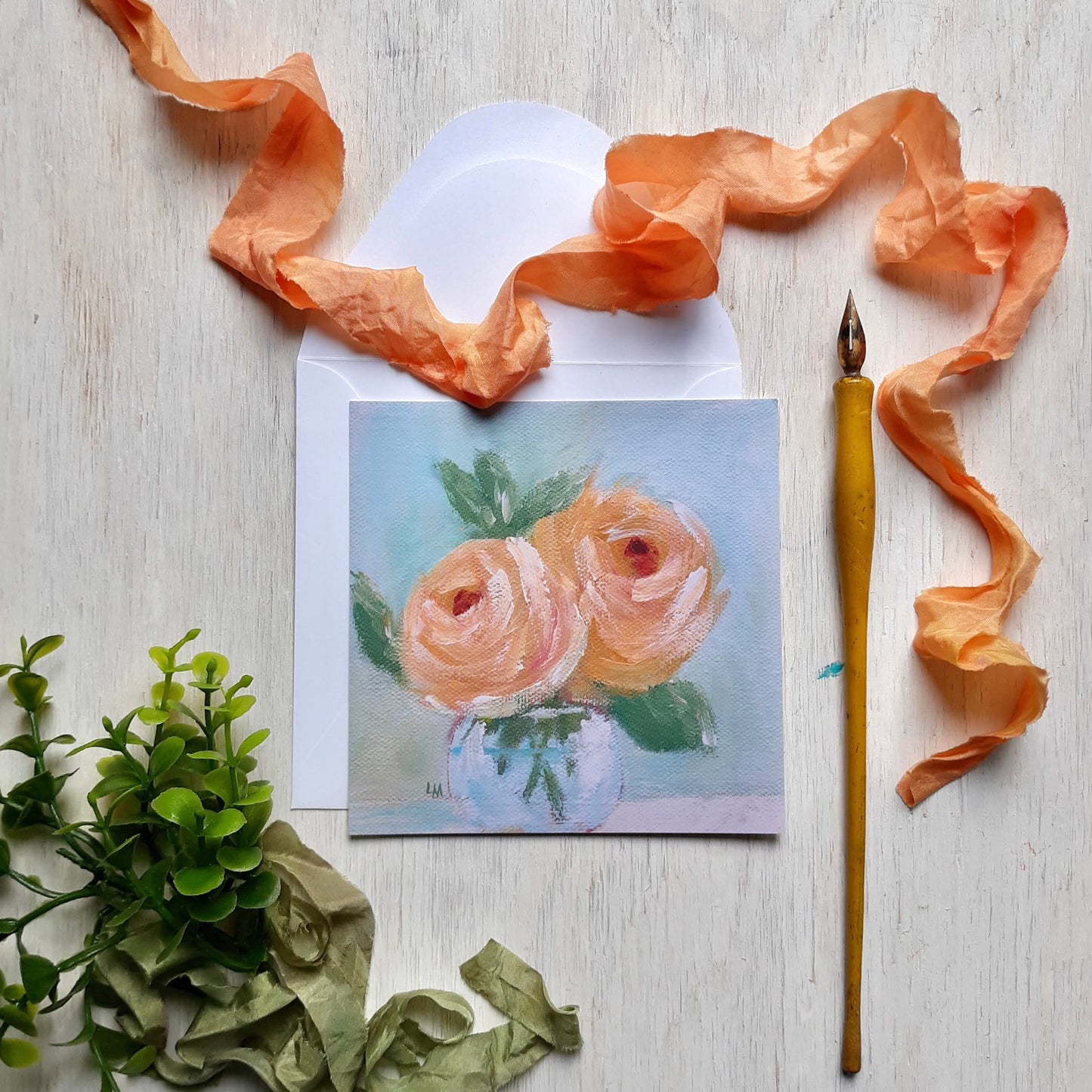 The Rose Garden Flat Notecards