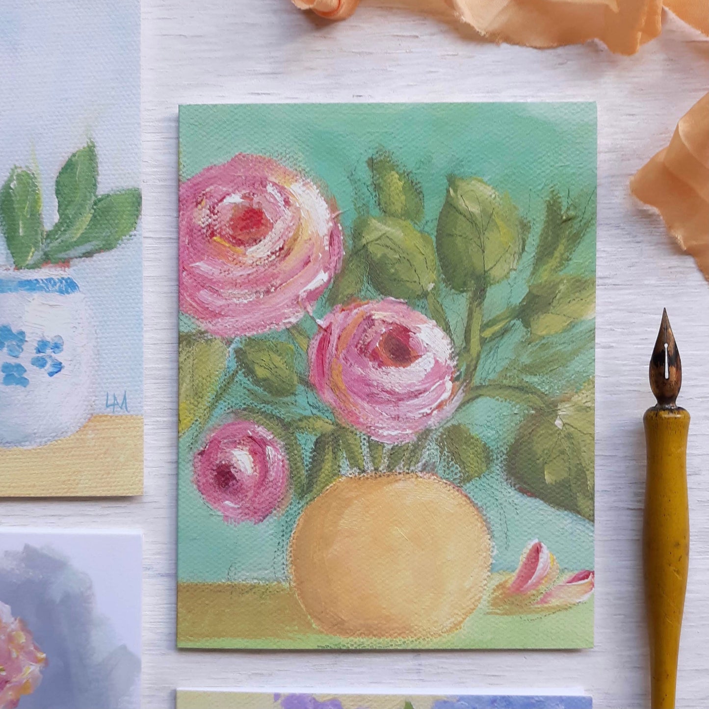 The Cottage Garden Folded Notecards
