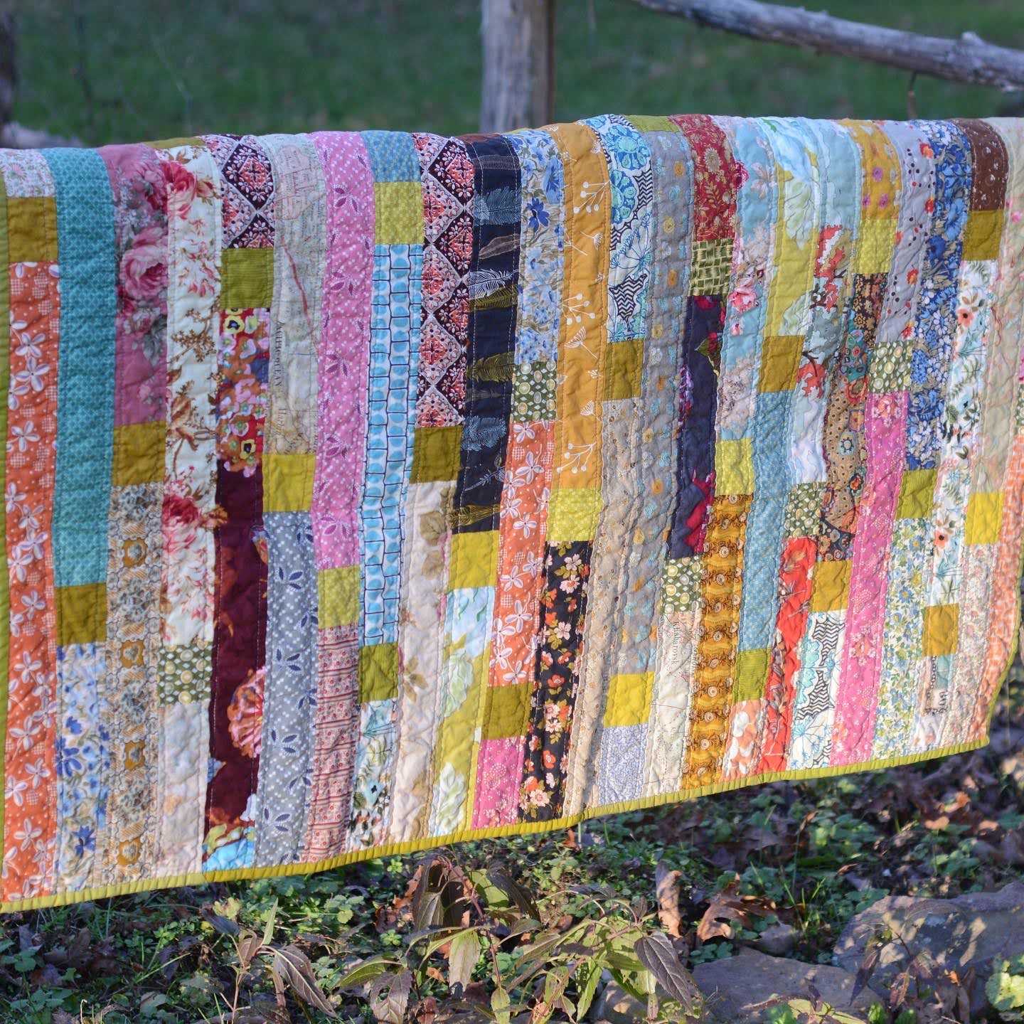 My Favorite Heirloom Scrappy Quilt