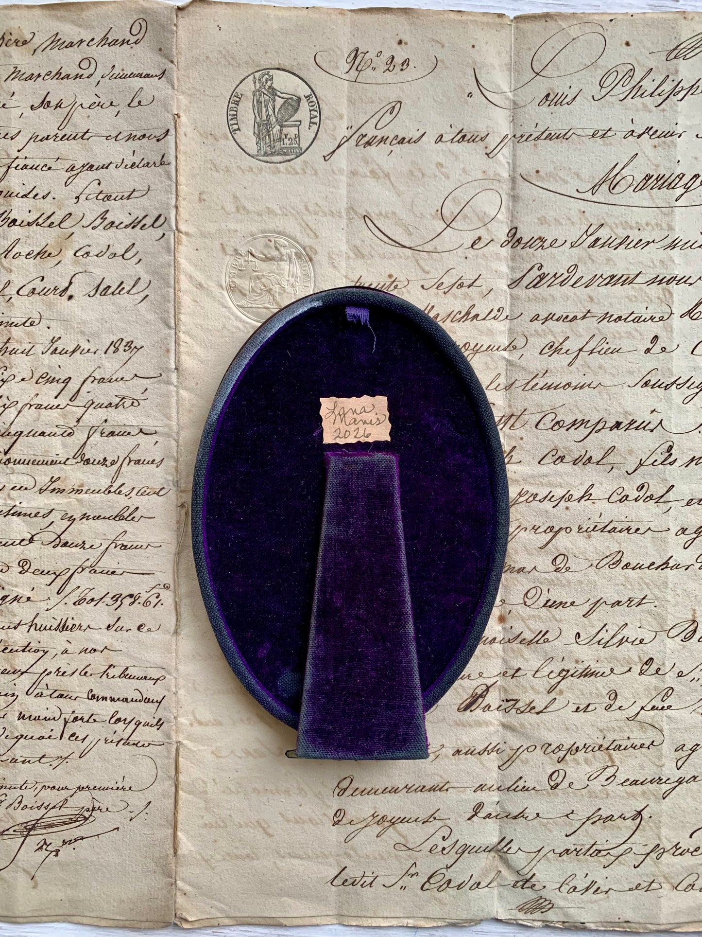 Dear Alice - Framed Love Token