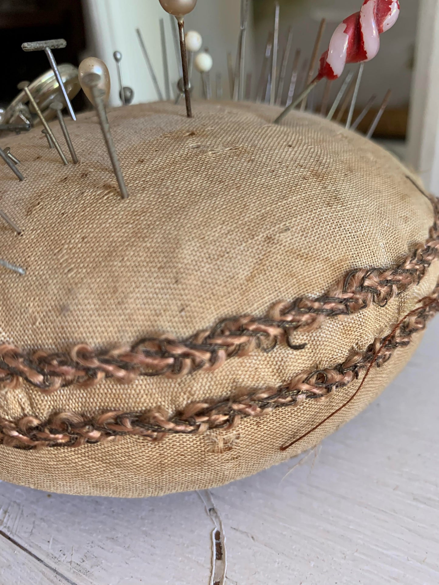 Vintage Round Pincushion #1