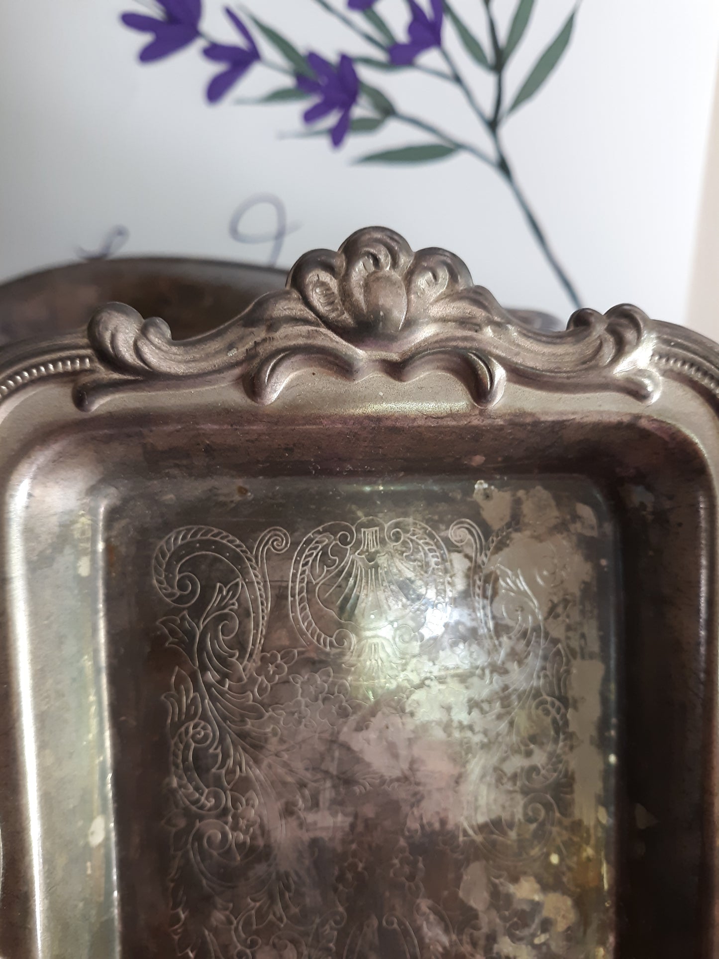Vintage Silver Plate Tray