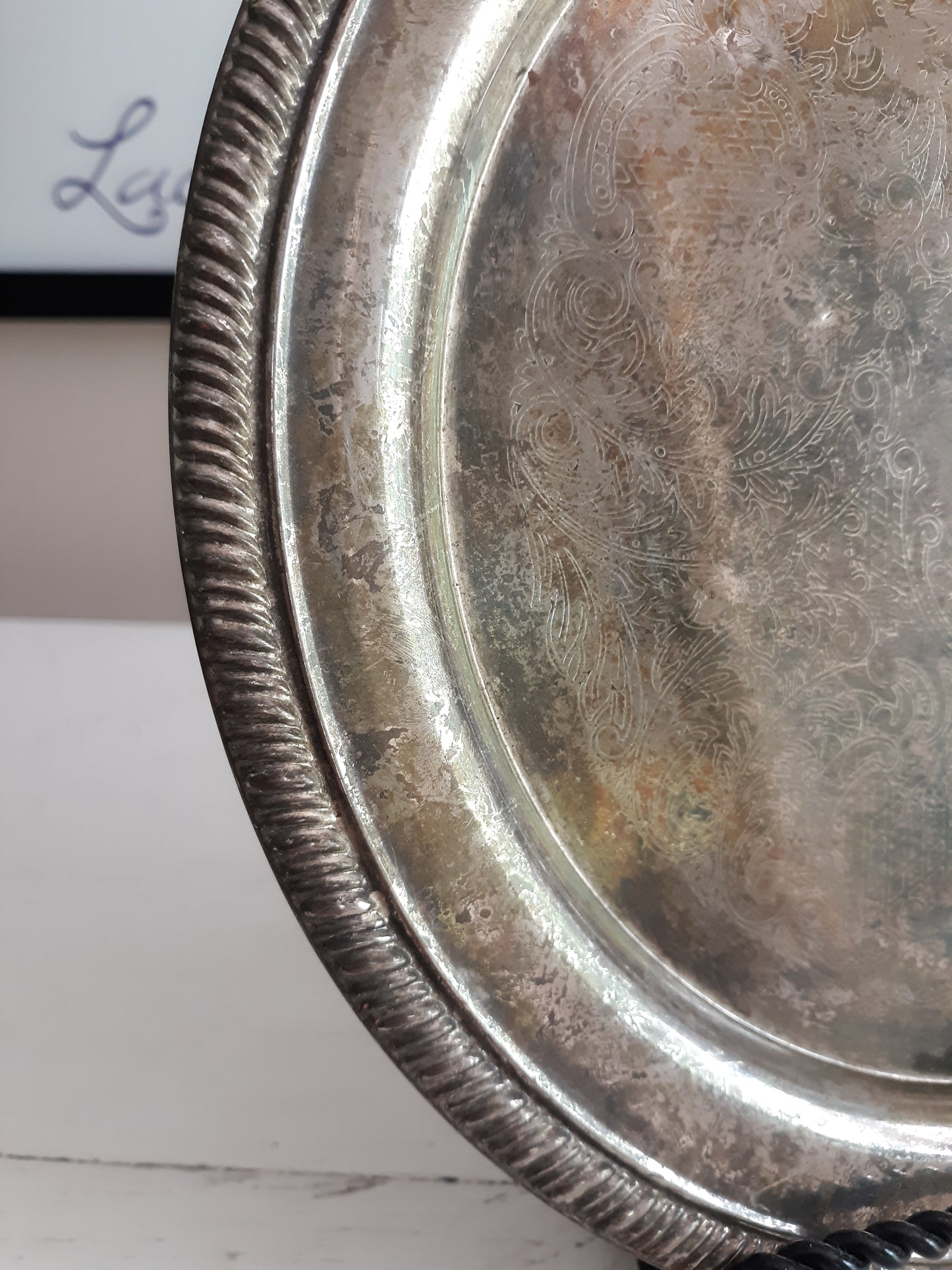 Vintage Silver Plate Tray / Platter